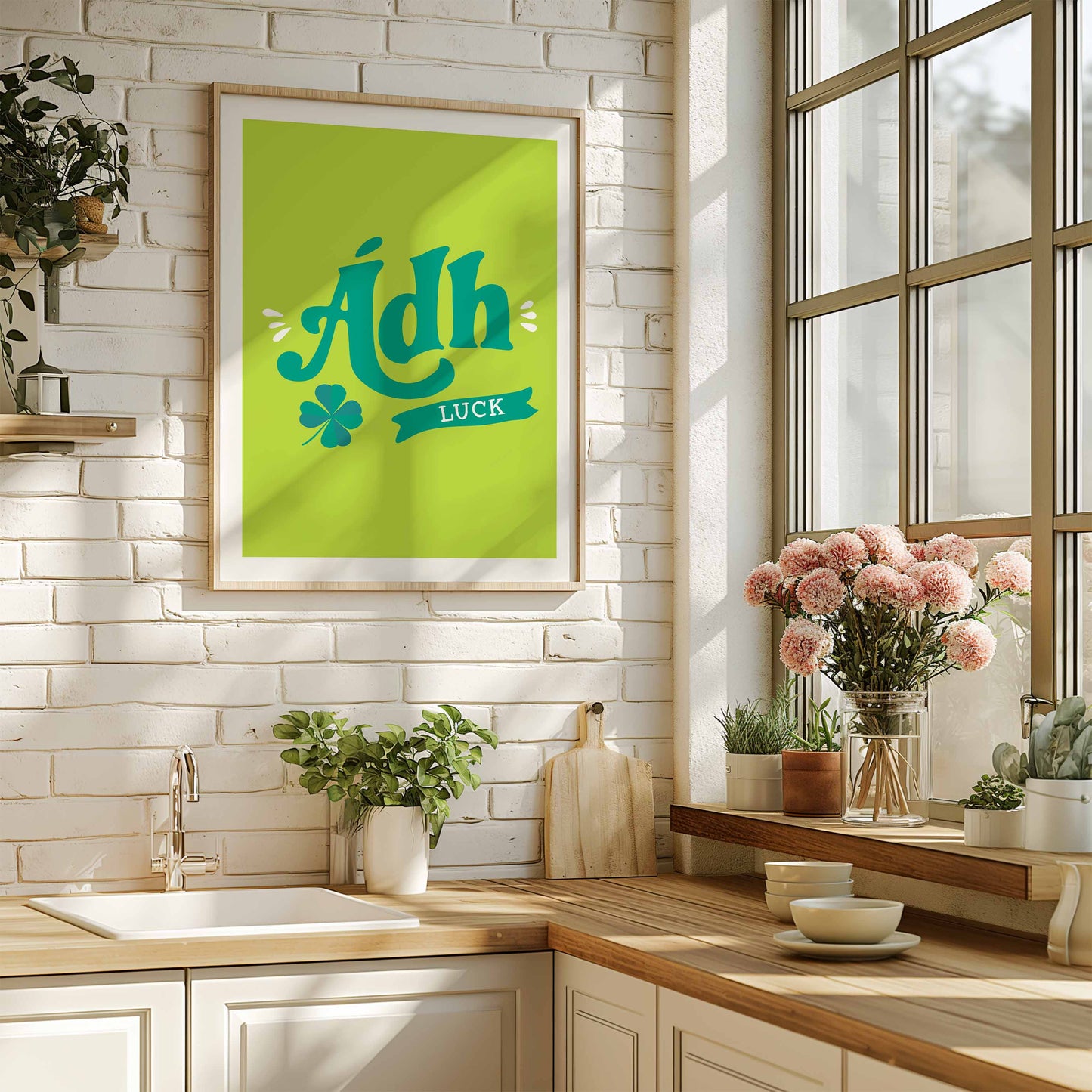 Ádh Irish Luck Print