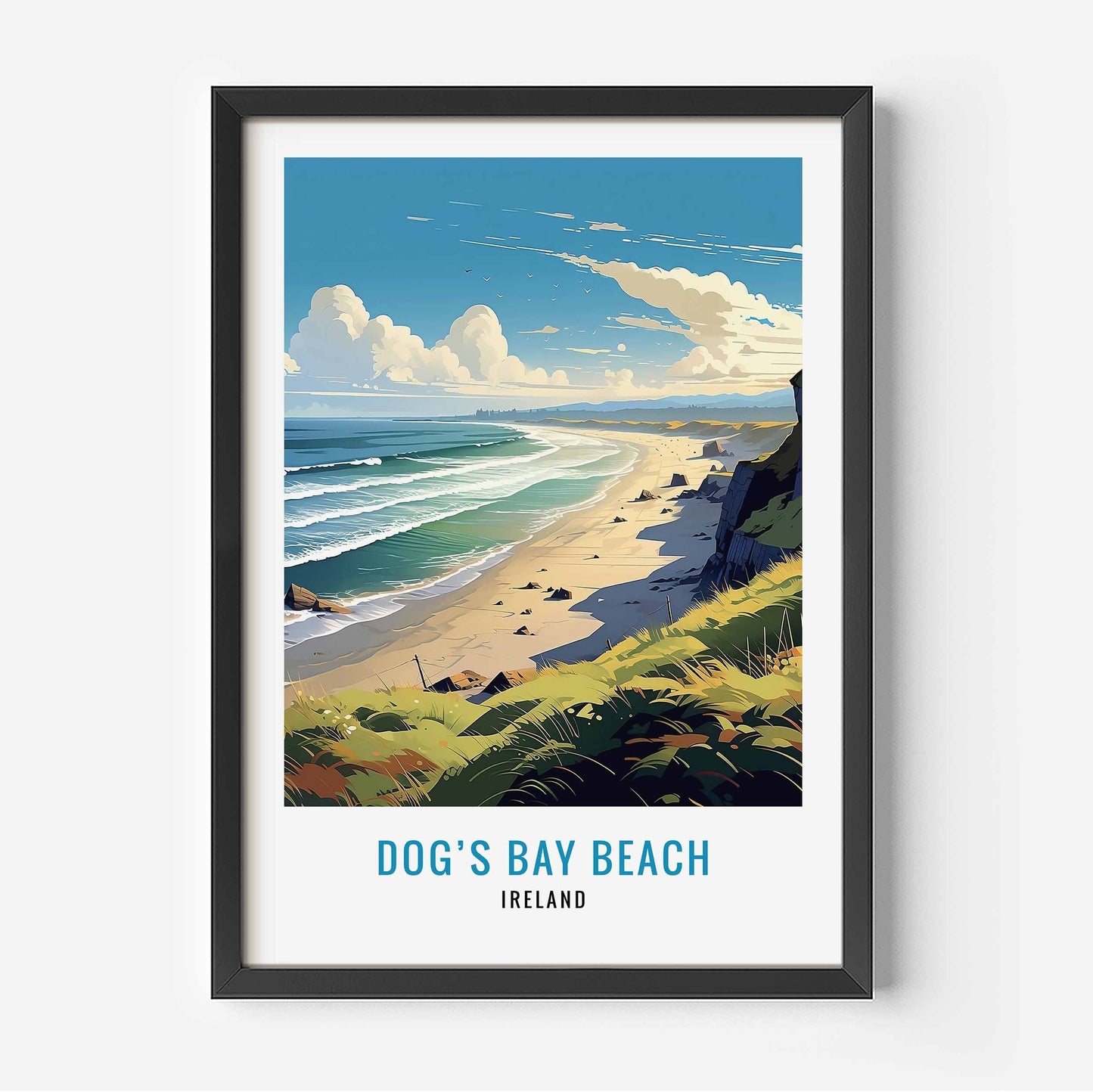 Dog's Bay Beach Print