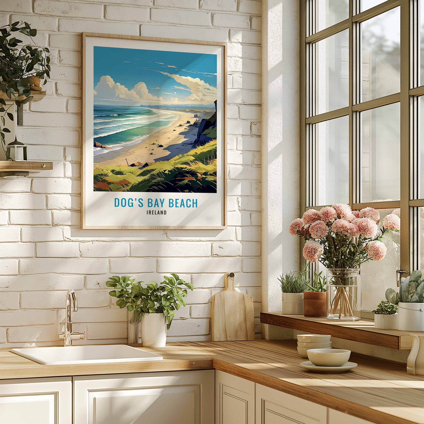 Dog's Bay Beach Print