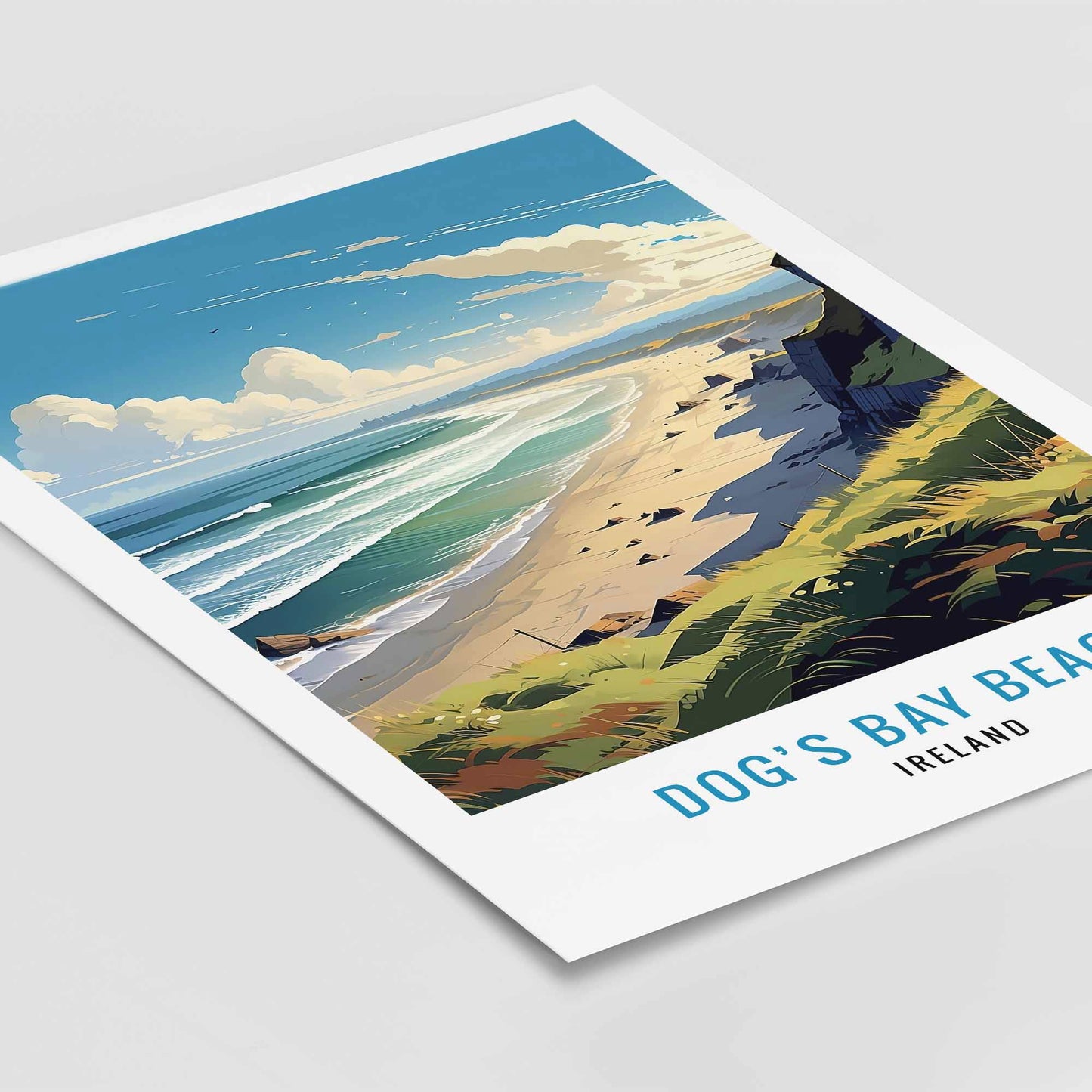 Dog's Bay Beach Poster