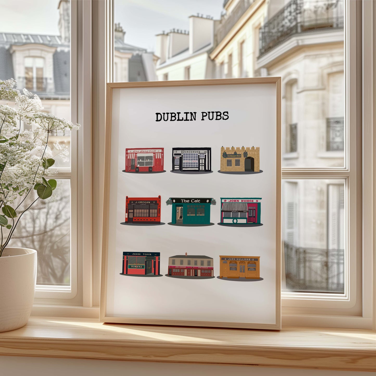Dublin Pubs Print