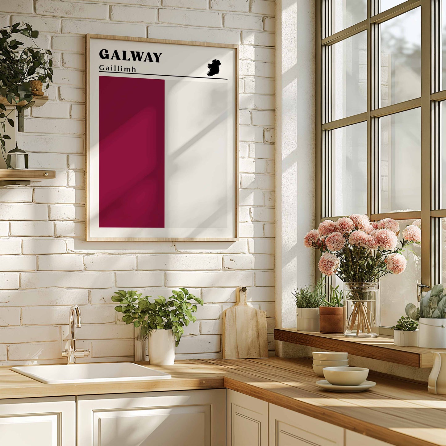Galway Flag Print