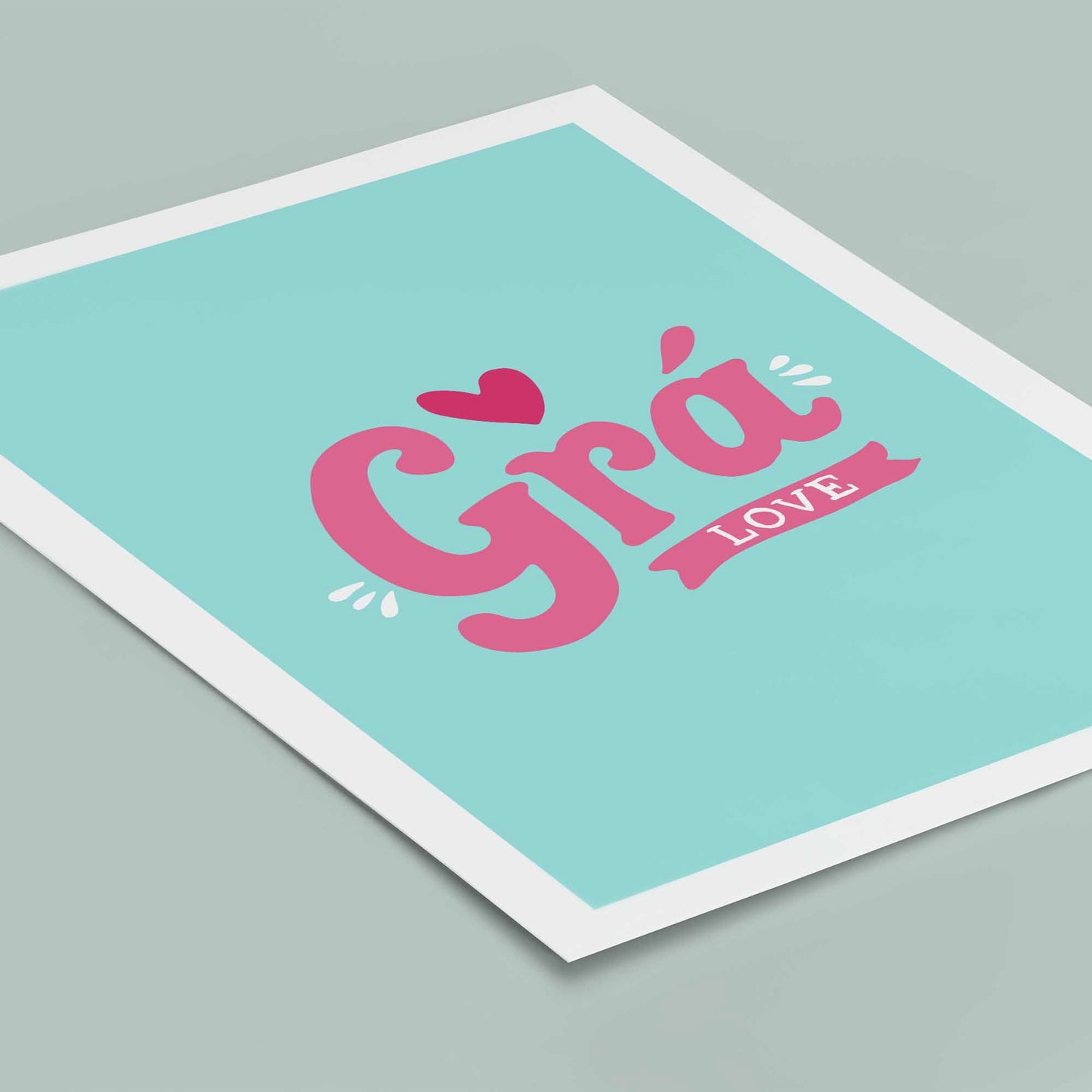 Grá Poster