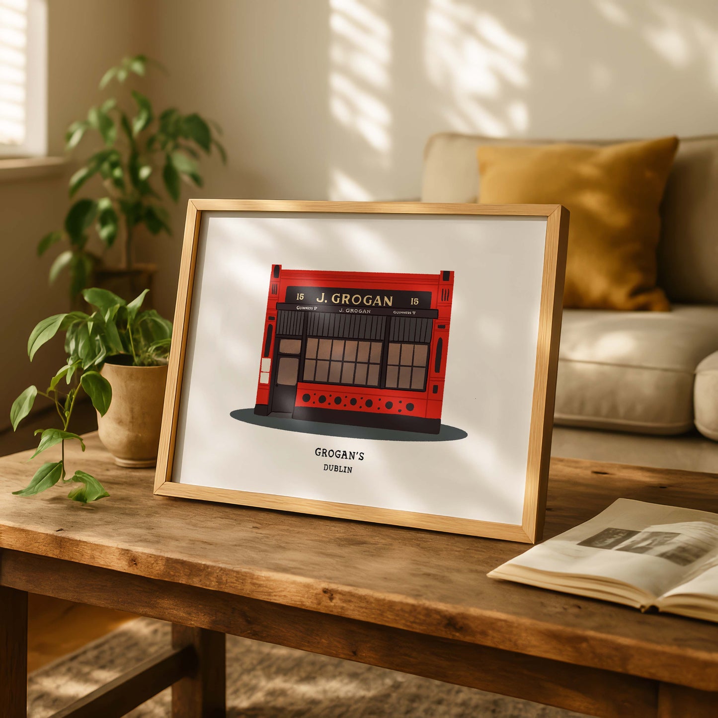 Grogans Pub Print