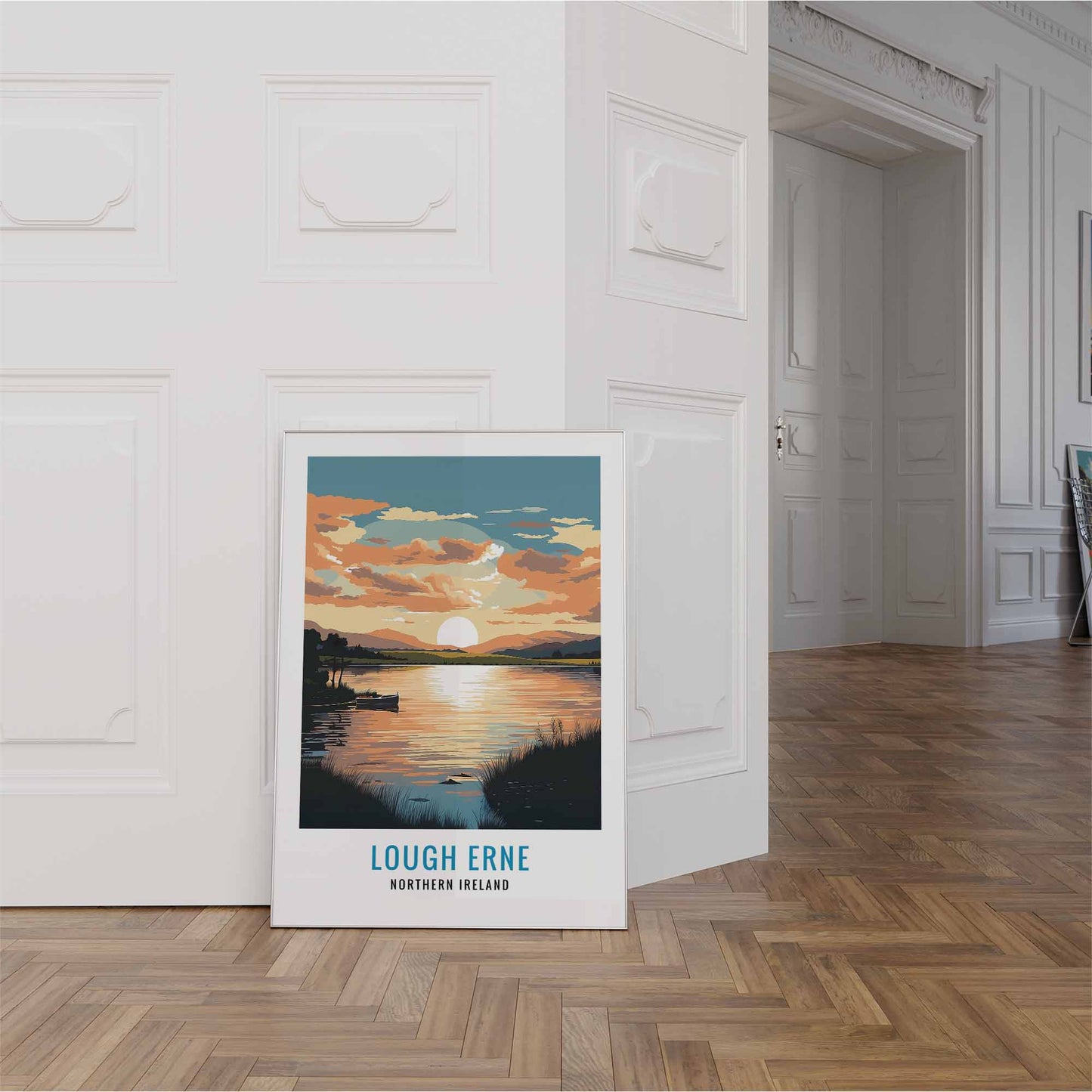Poster of Lough Erne, Northern Ireland