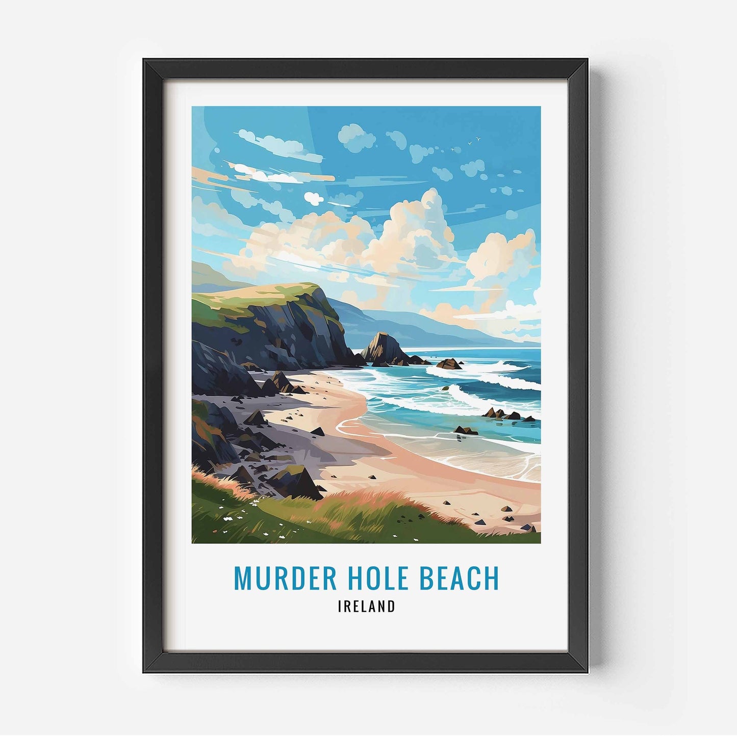 Murder Hole Beach Print