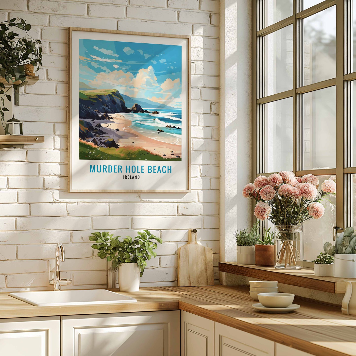 Murder Hole Beach Print
