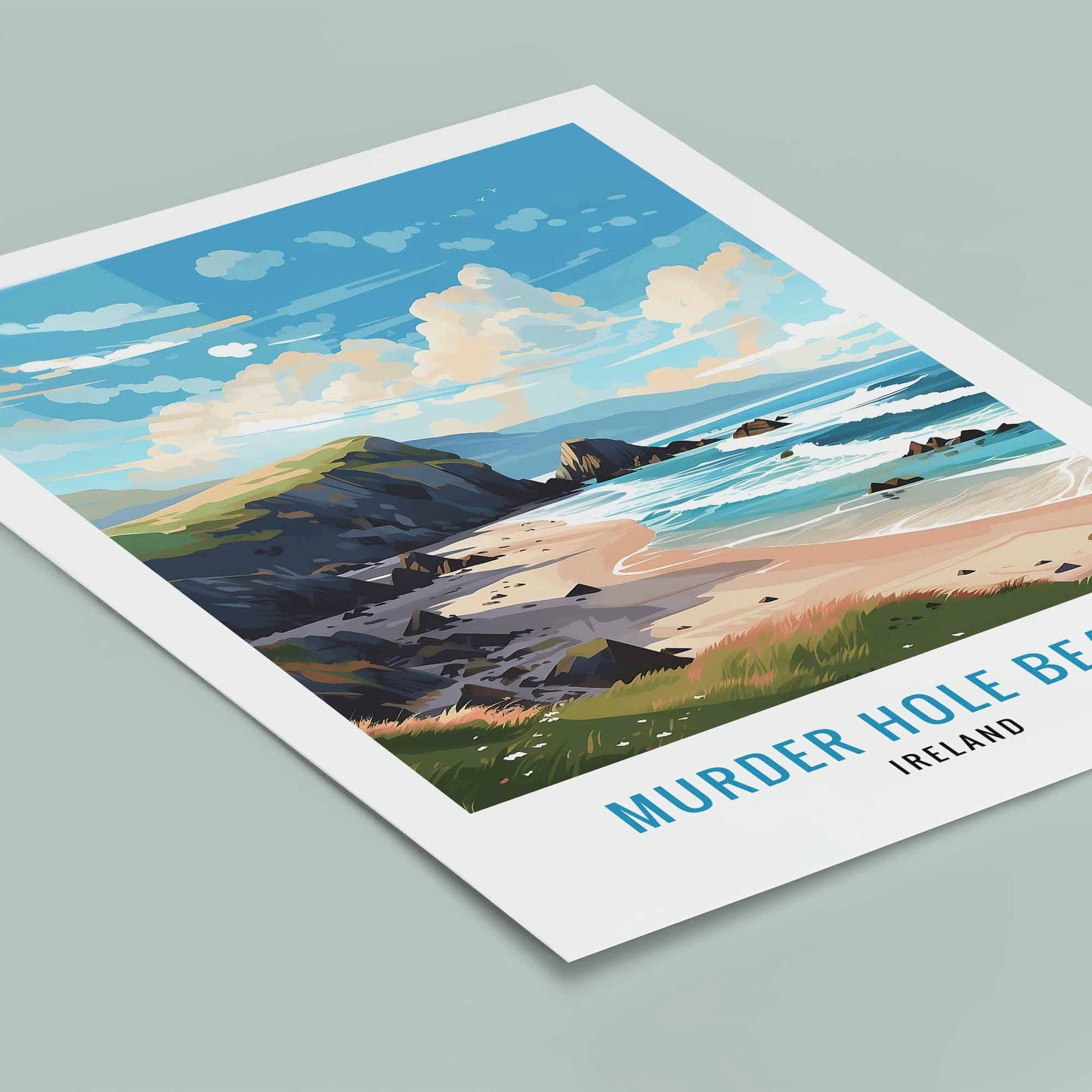 Murder Hole Beach Poster