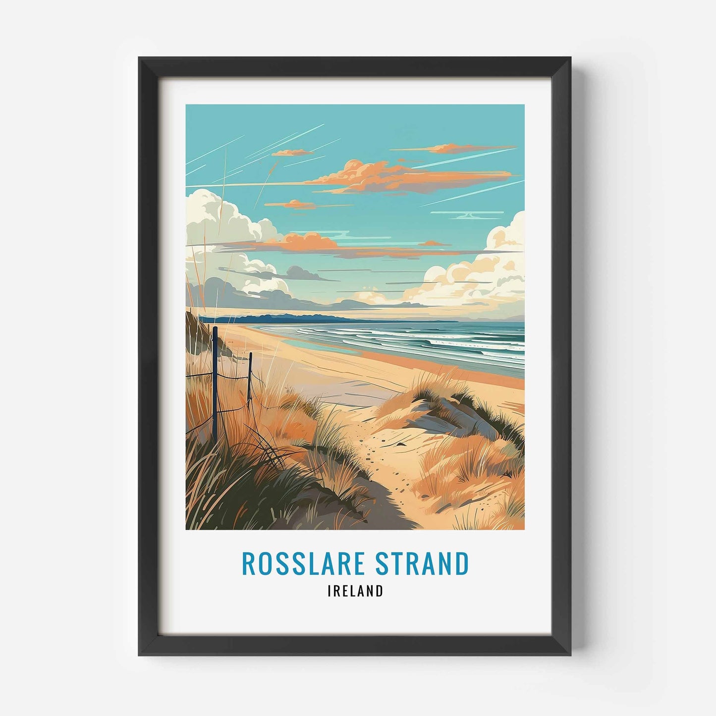 Rosslare Strand Print