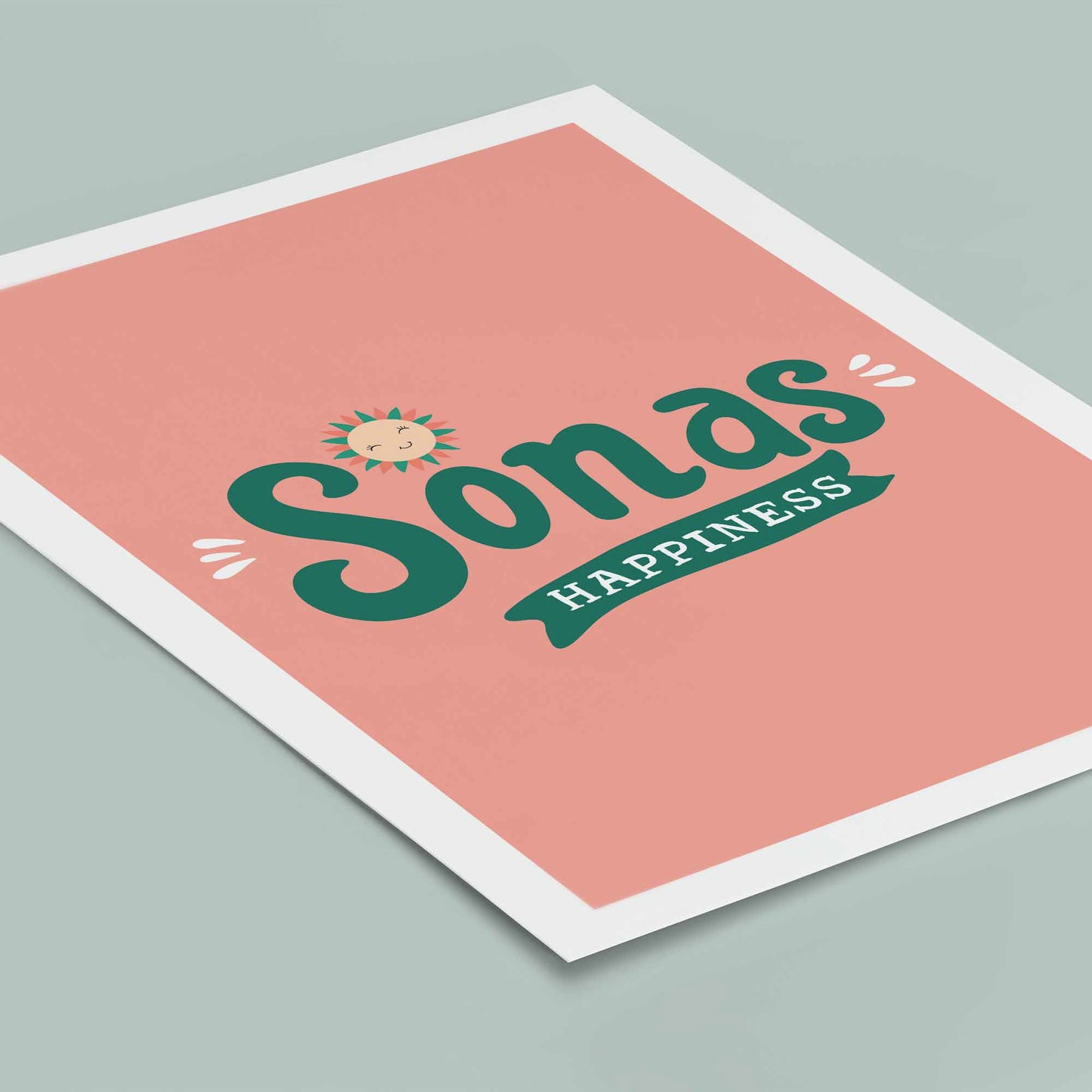 Sonas Irish Happiness Poster