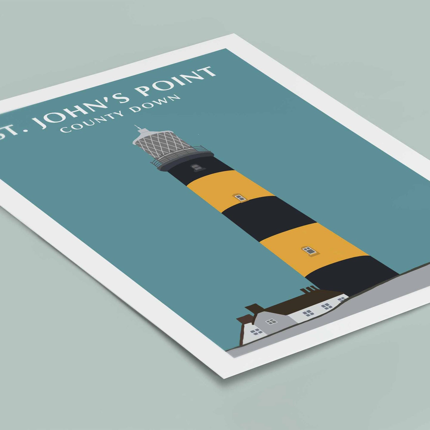 St. Johns Point Lighthouse Poster