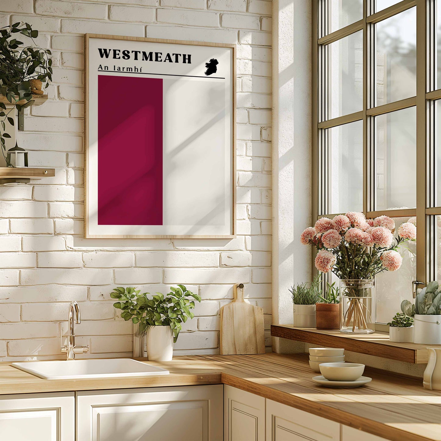 Westmeath Flag Print