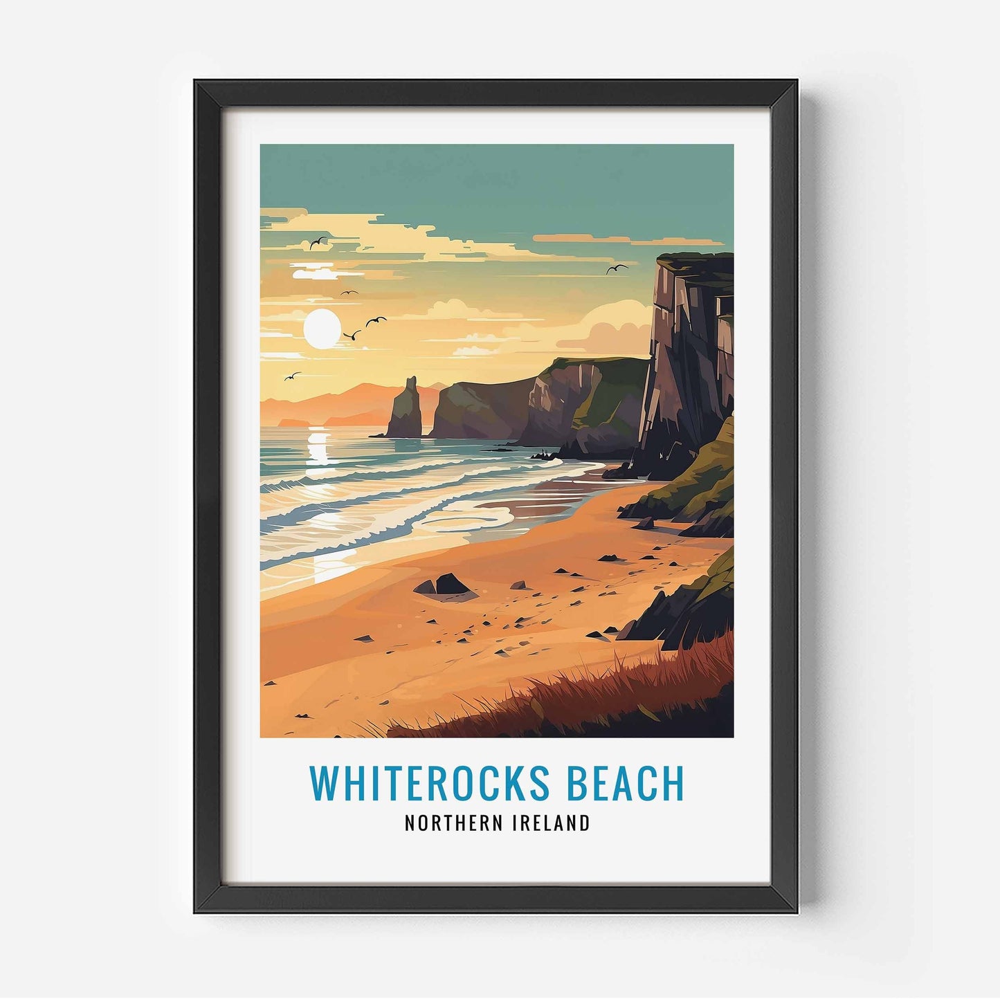 Whiterocks Beach Print
