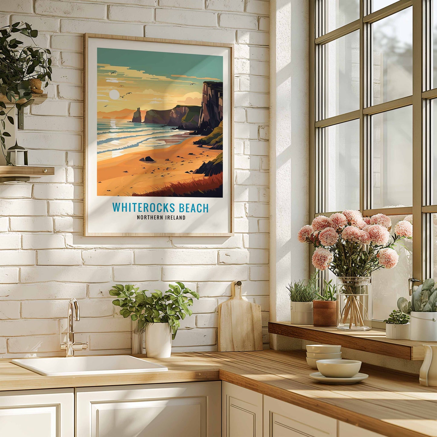 Whiterocks Beach Print