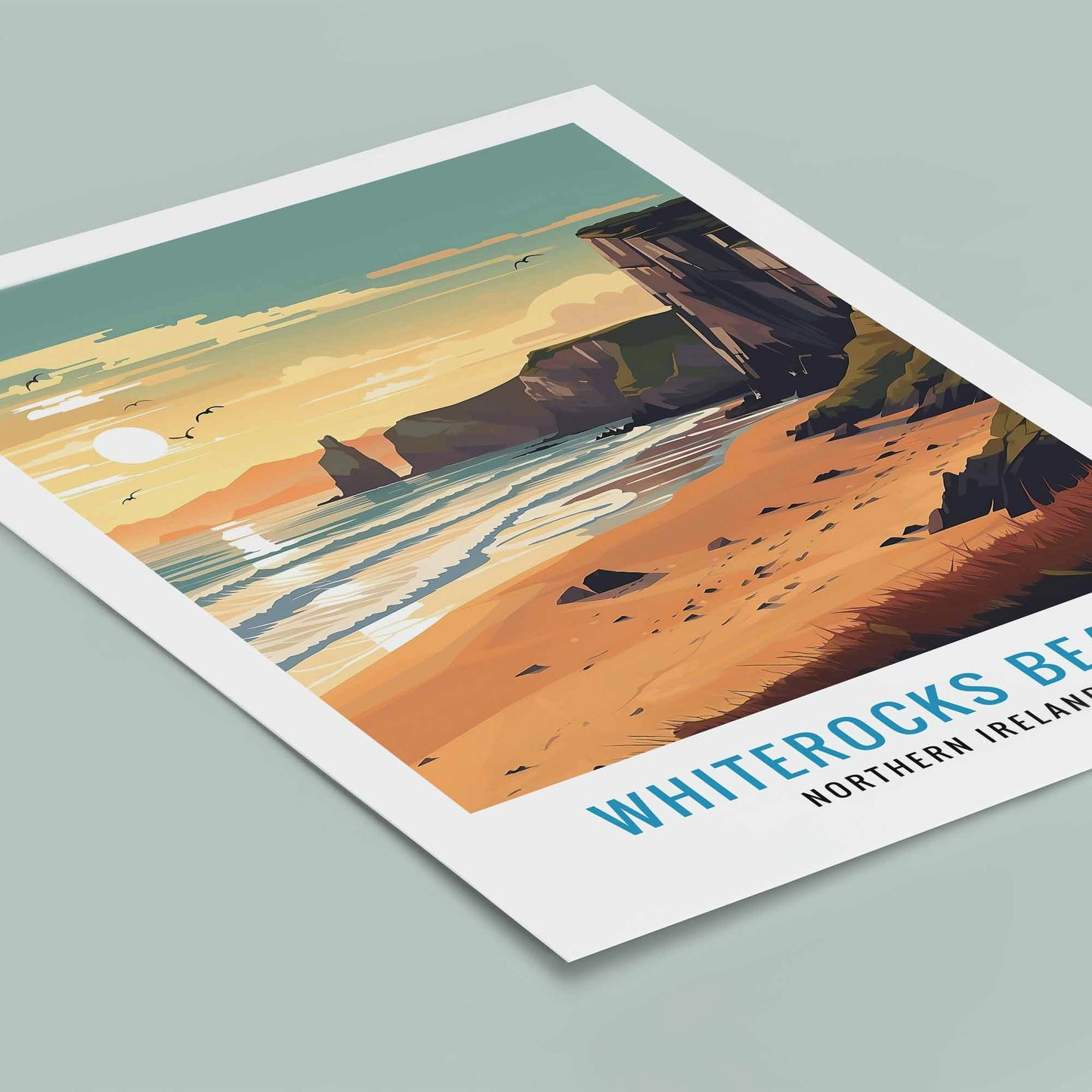 Whiterocks Beach Poster