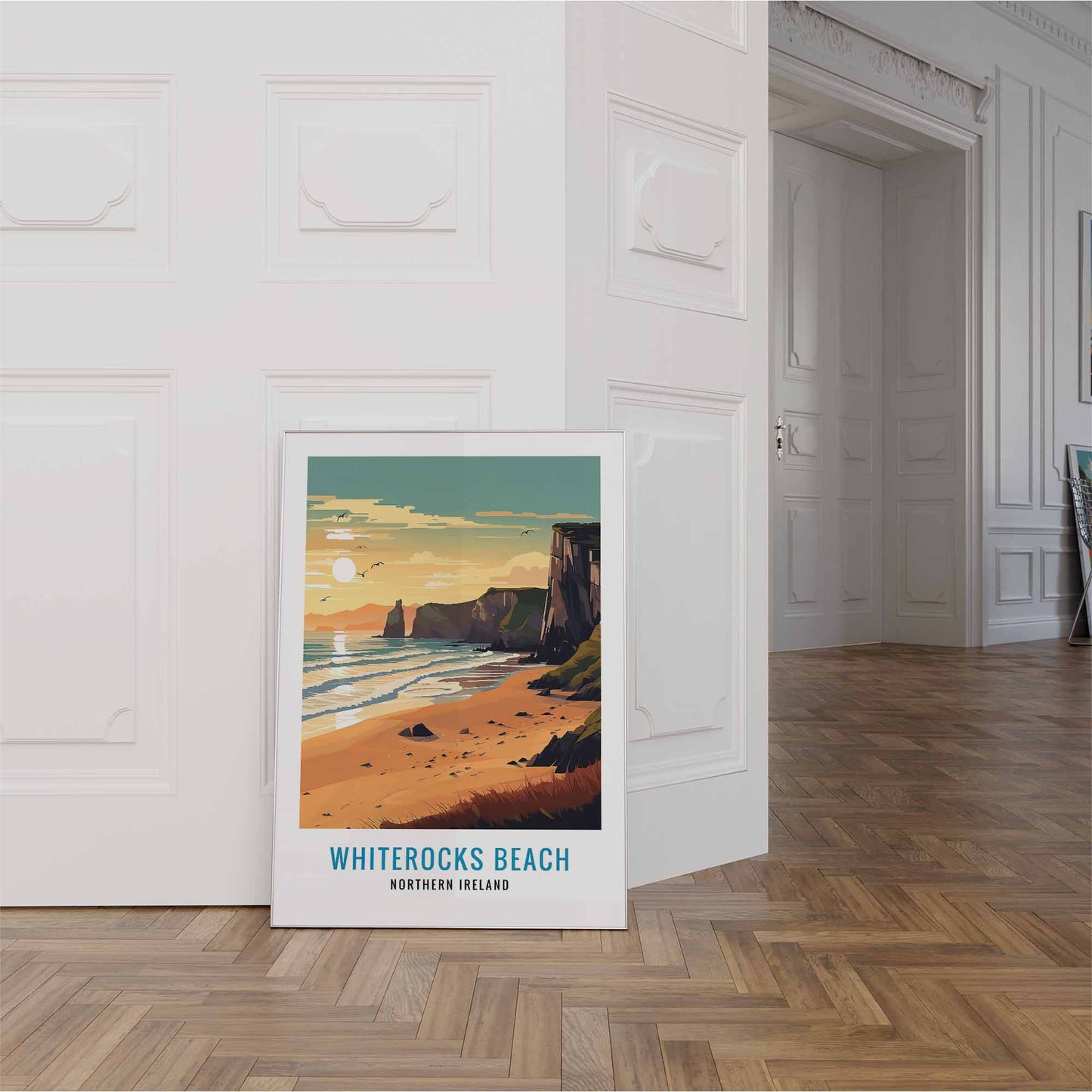 Poster of Whiterocks Beach, Northern Ireland