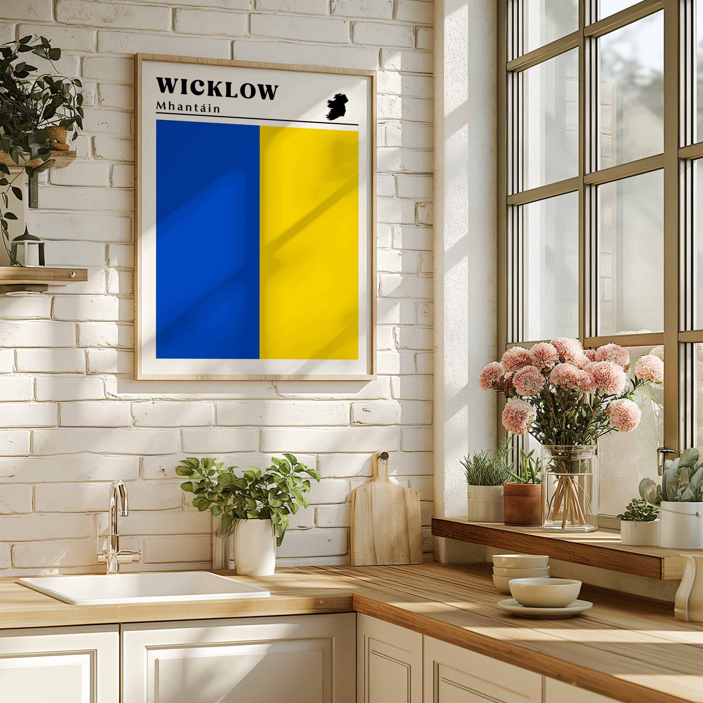 Wicklow Flag Print