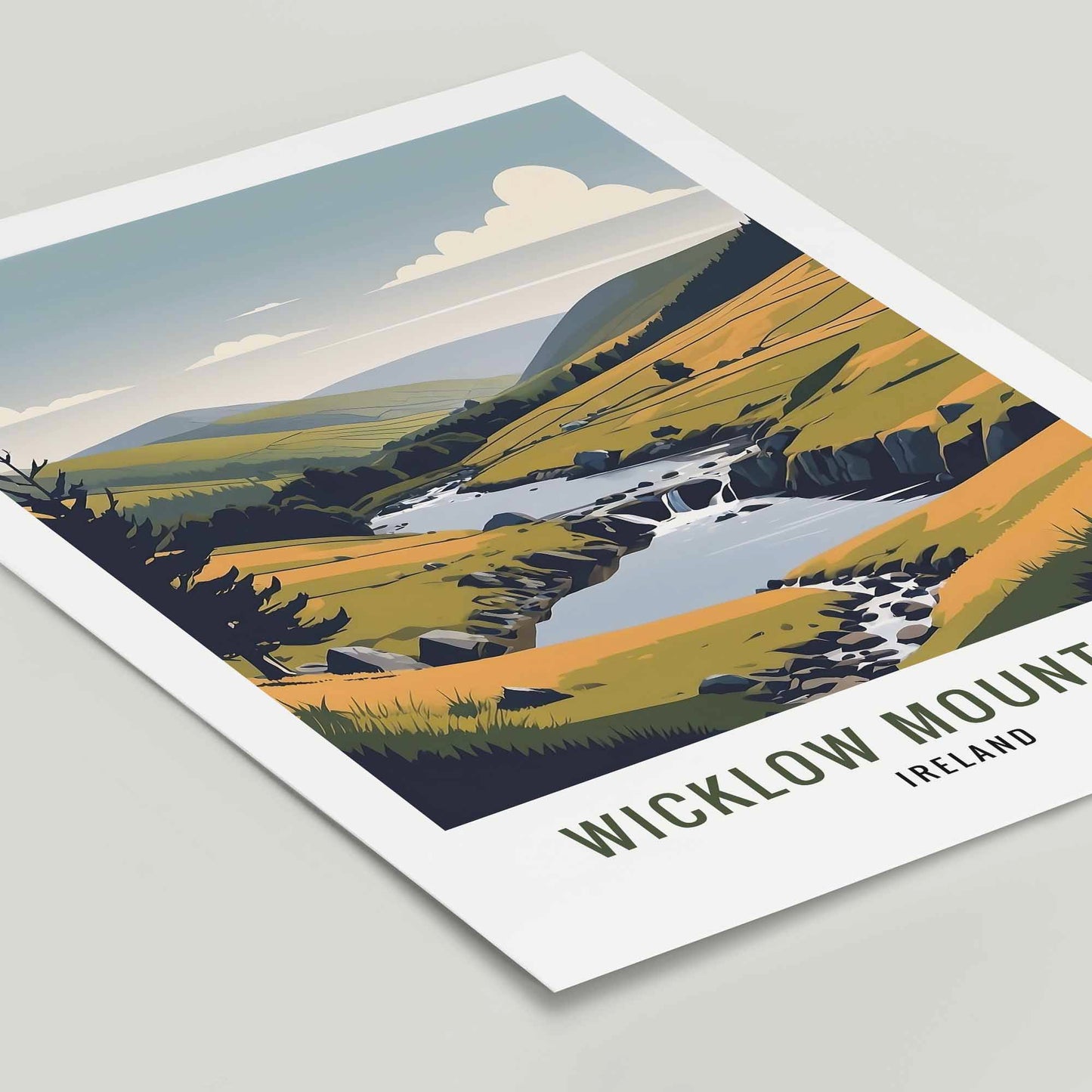 Wicklow Mountains poster