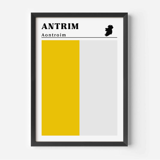 Impresión de la bandera de Antrim