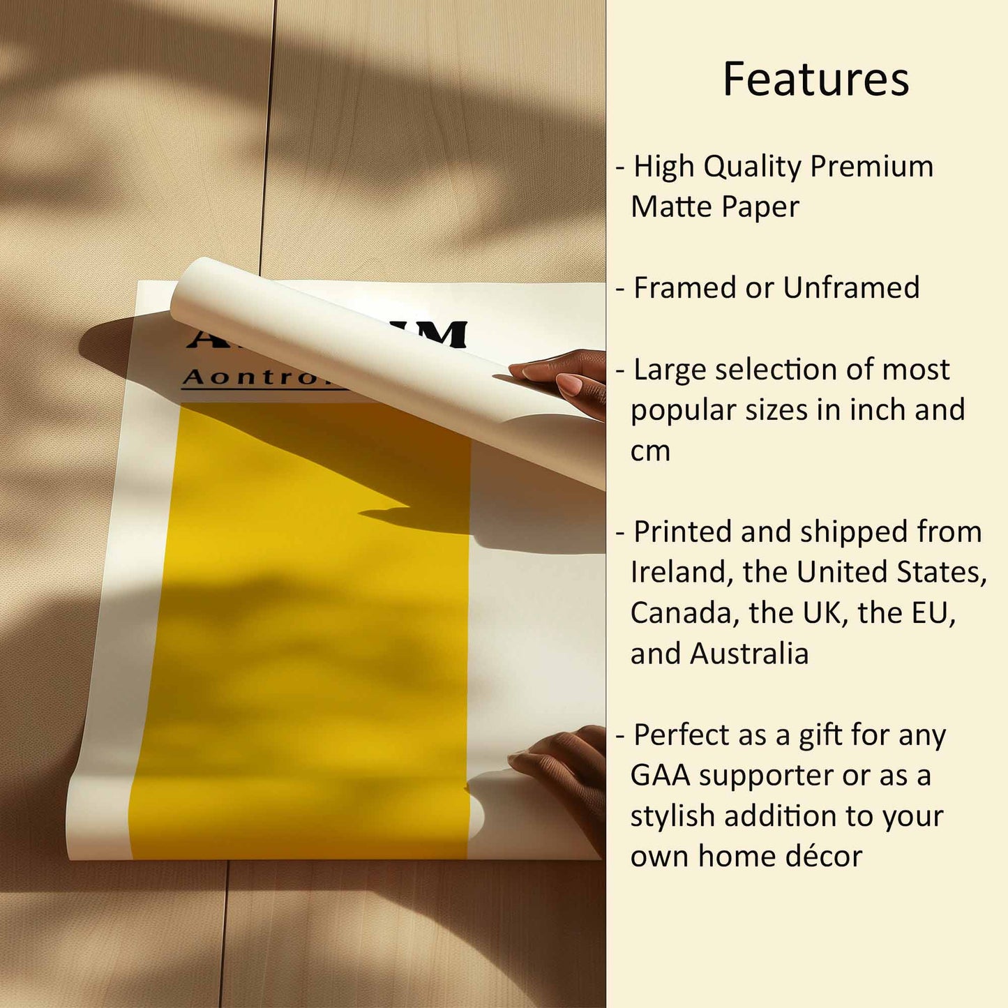 Impresión de la bandera de Antrim
