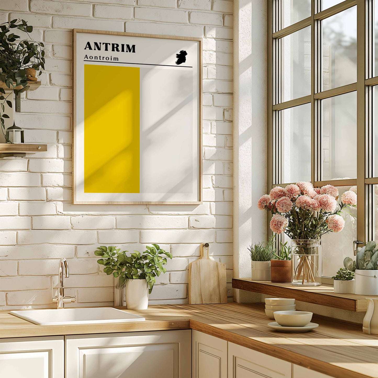Impresión de la bandera de Antrim