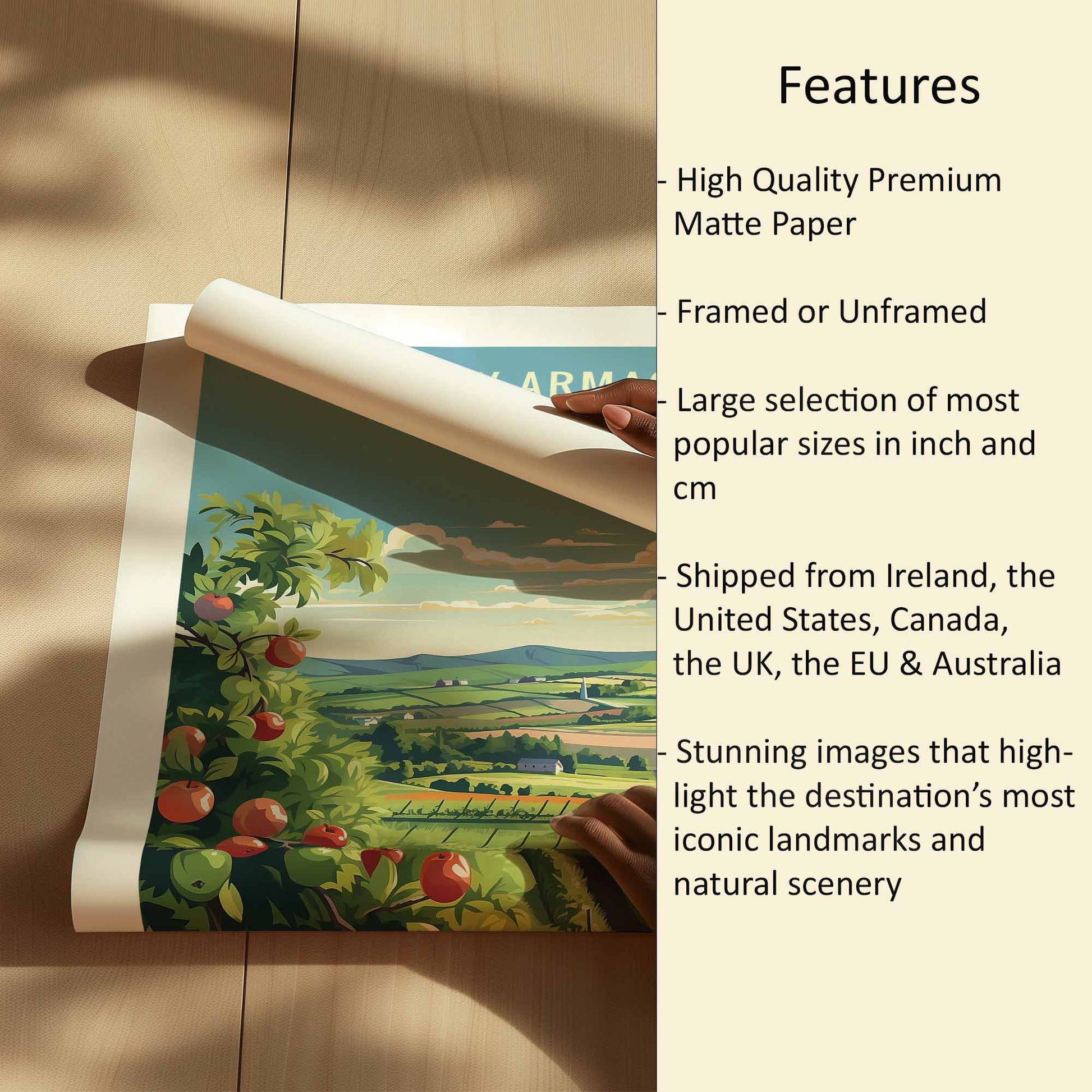Armagh Print Features