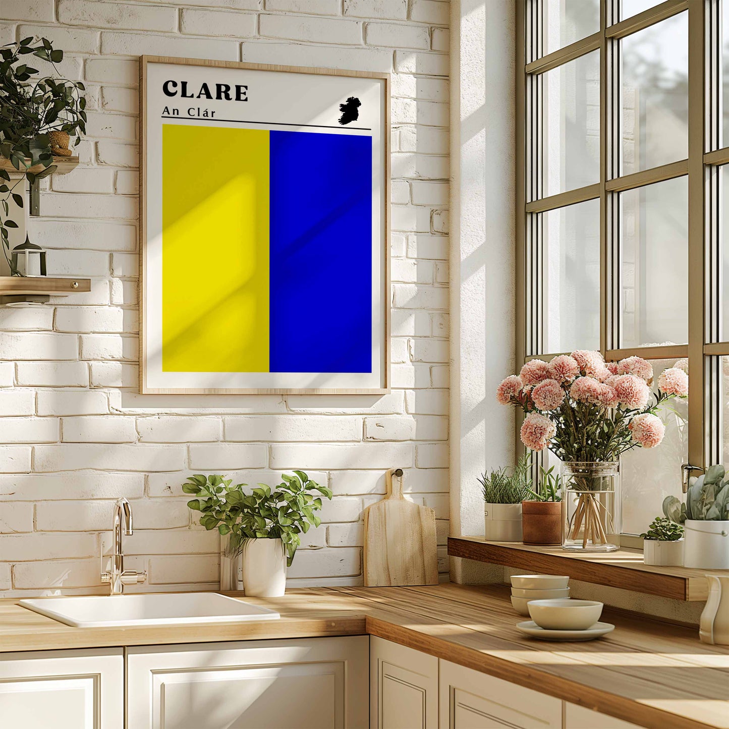 Clare Flag Print - Breeze & Bubbles