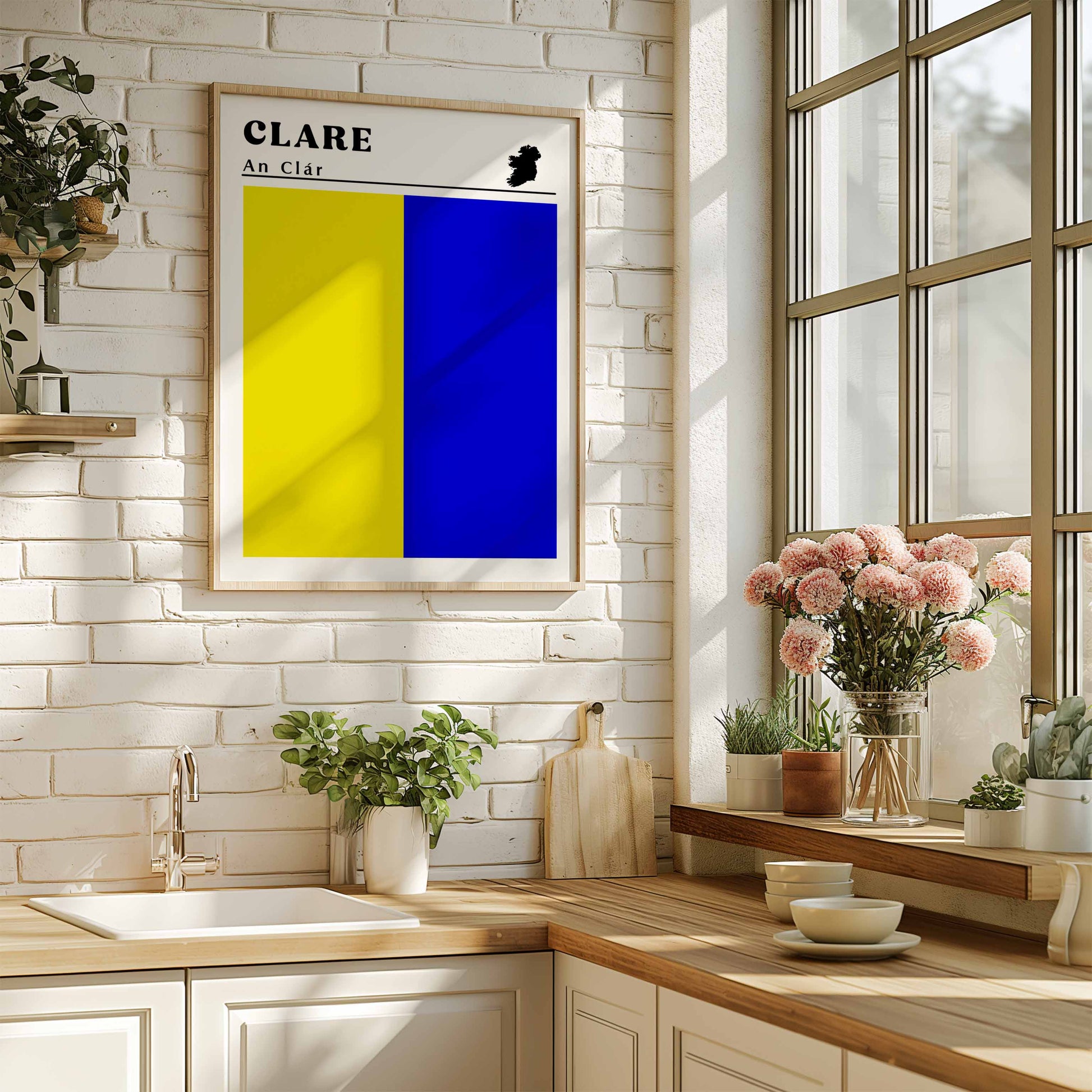 Clare Flag Print - Breeze & Bubbles