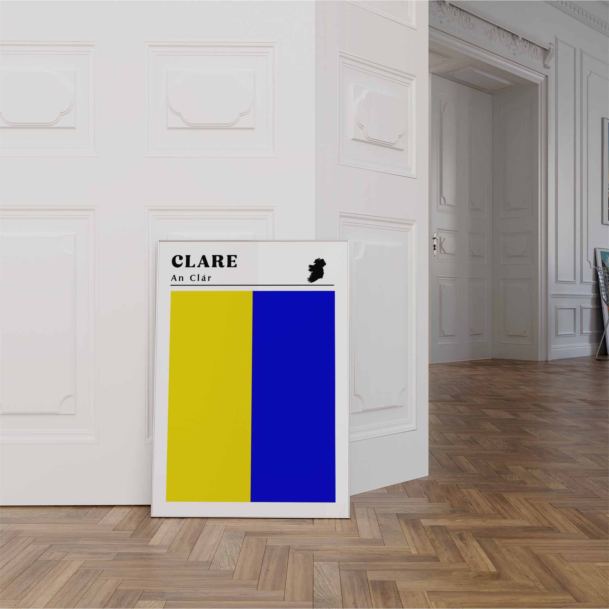 Clare Flag Print - Breeze & Bubbles