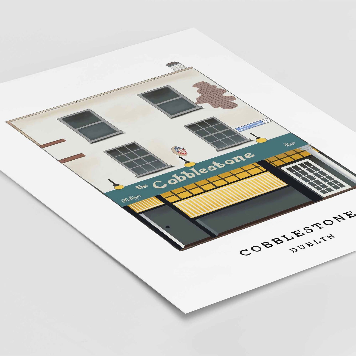 Cobblestone poster