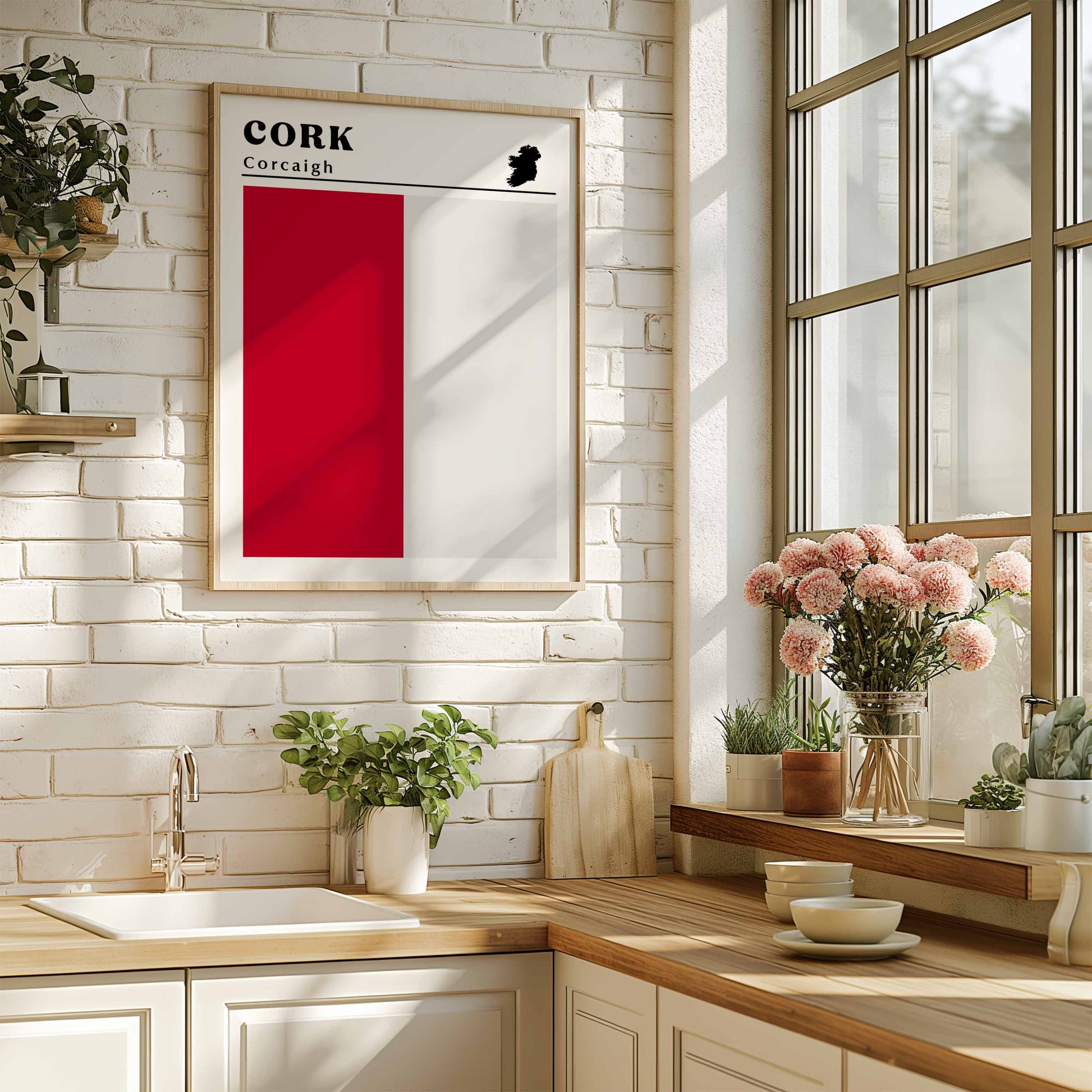 Cork Flag Print