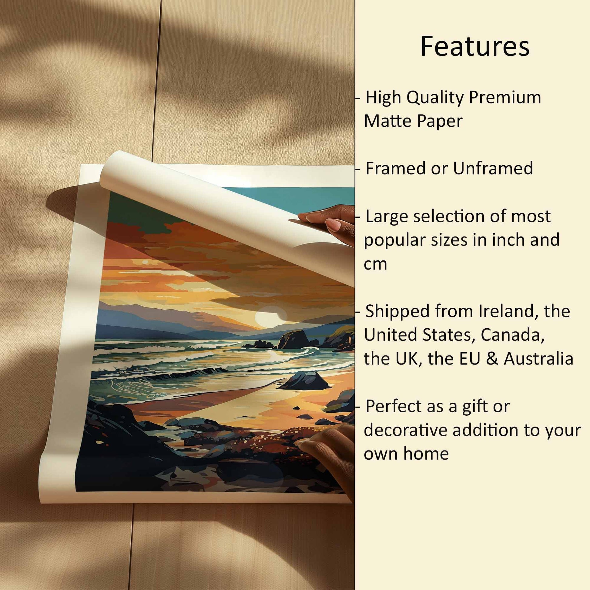 Coumeenoole Beach Features