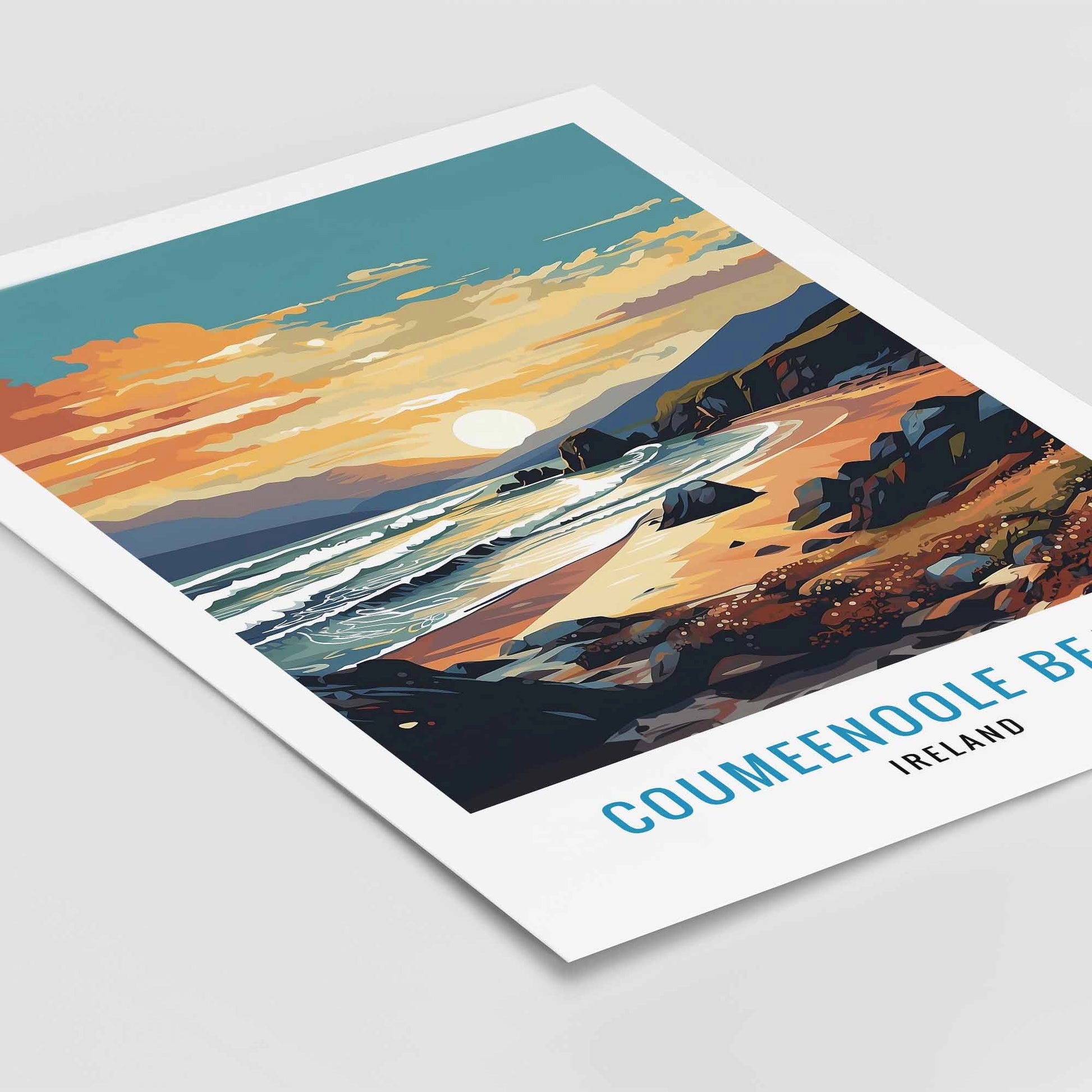 Coumeenoole Beach Poster