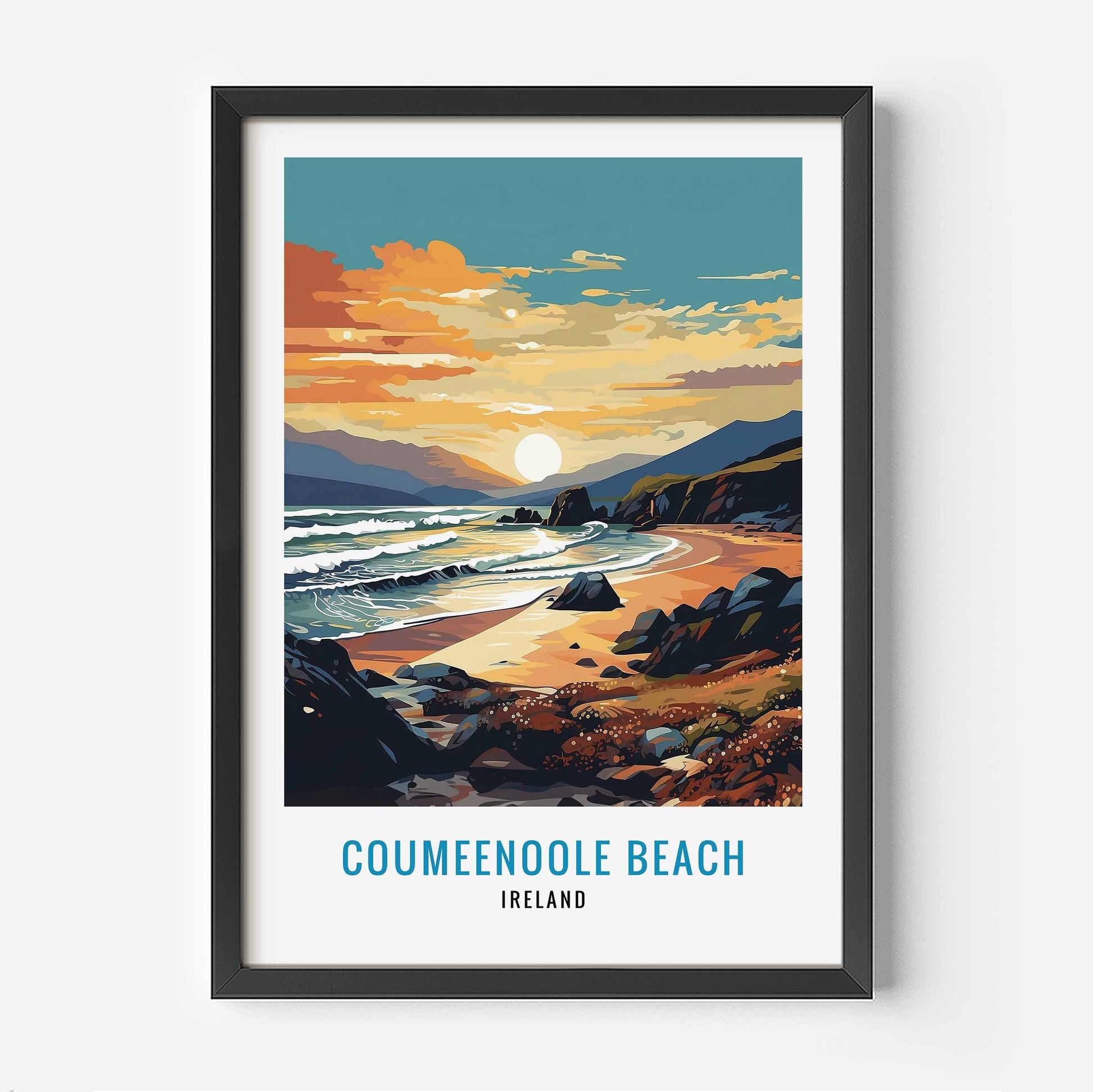 Coumeenoole Beach Print