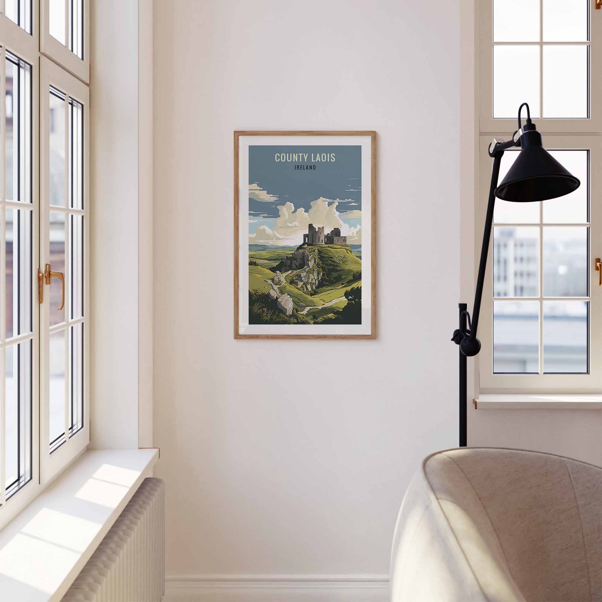 Laois Print wooden frame