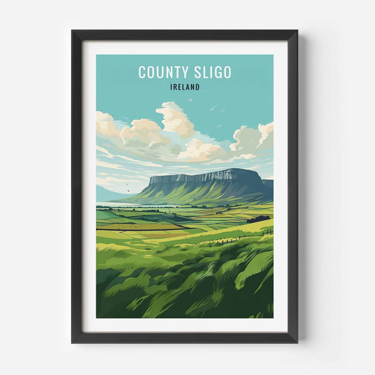 Sligo Print black frame