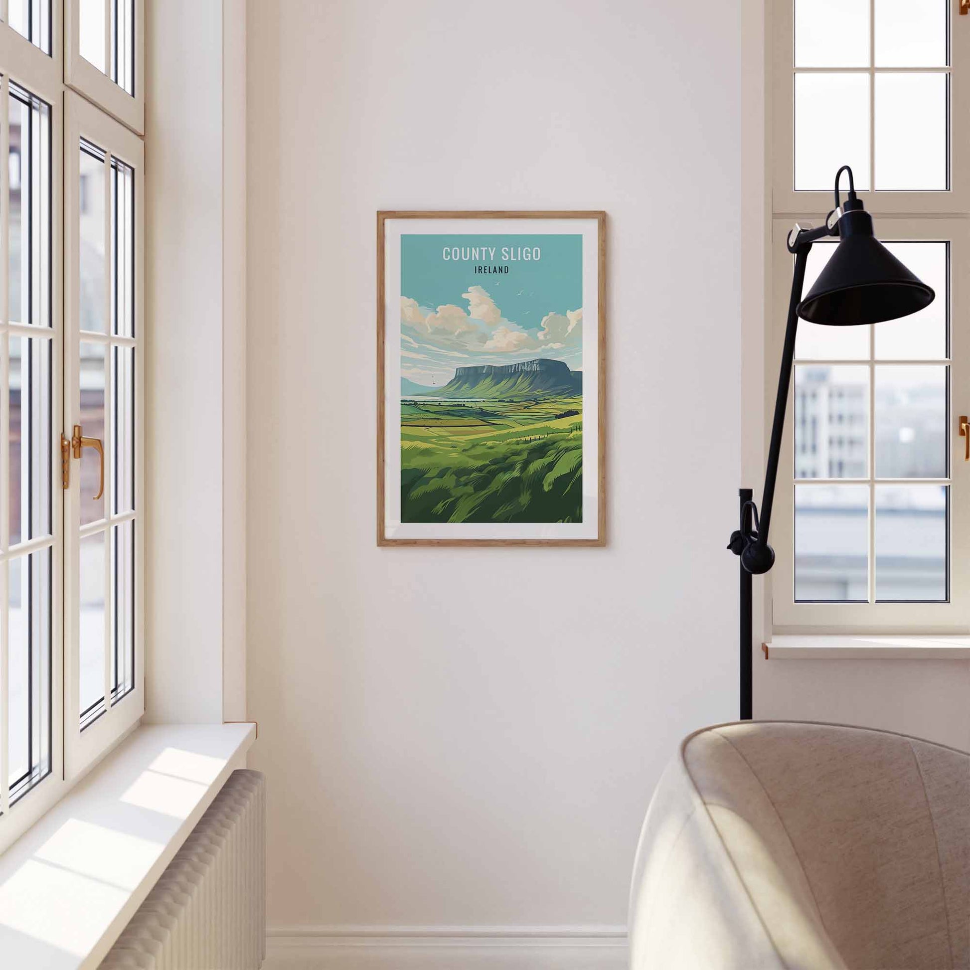 Sligo Print wooden frame