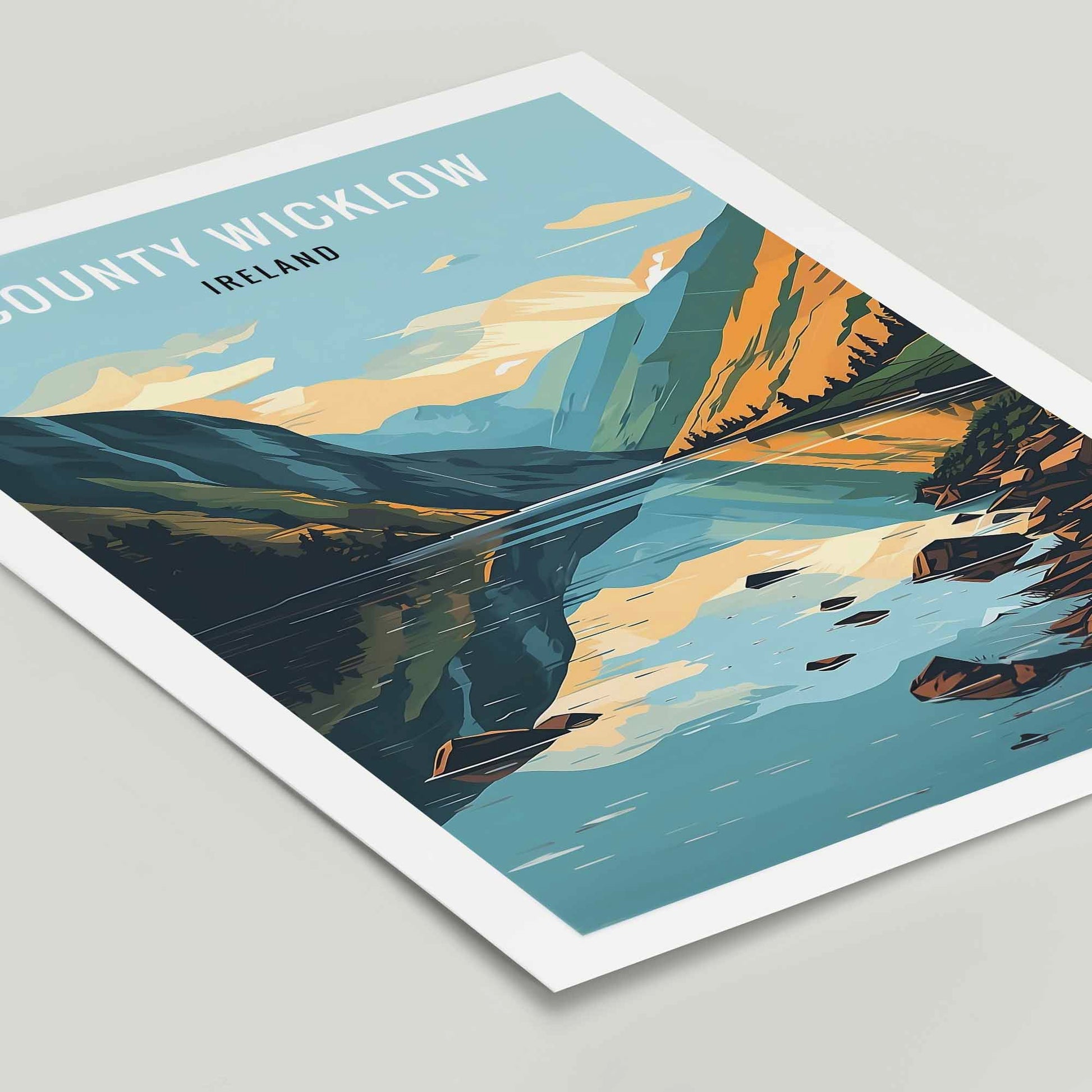 County Wicklow Poster