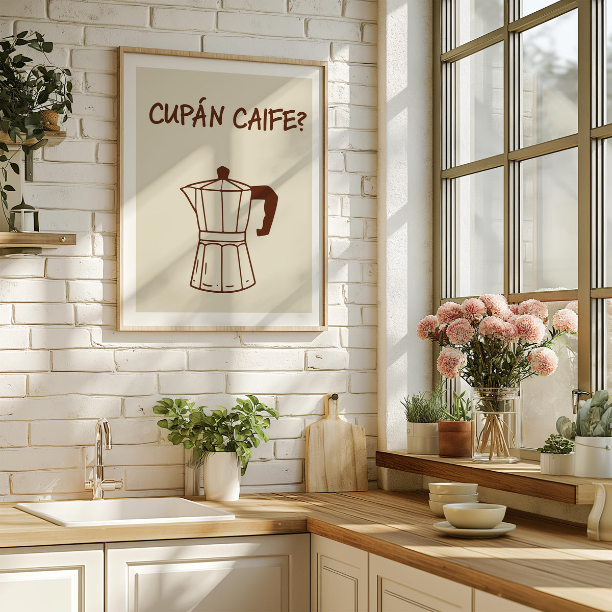 Irish kitchen wall art
