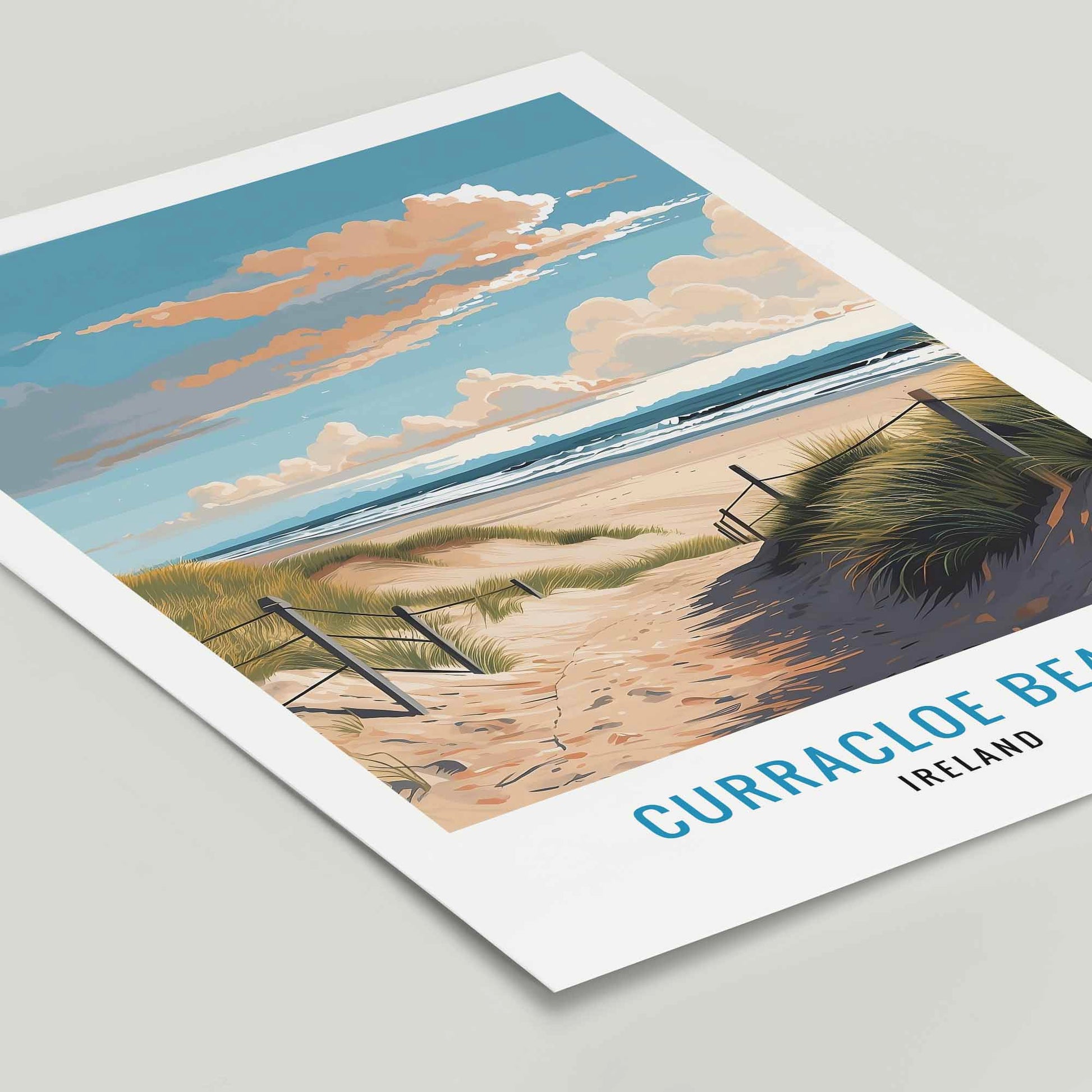 Curracloe Beach Poster