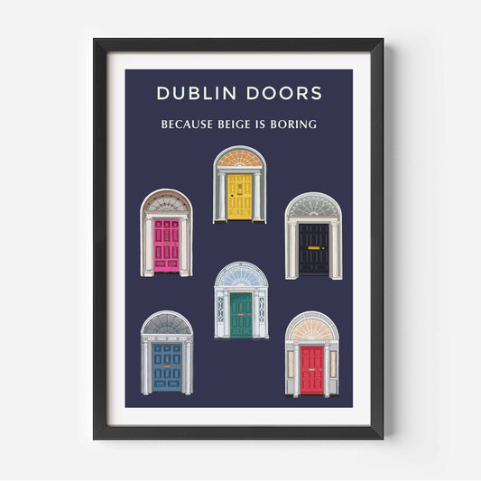 Dublin Doors Print