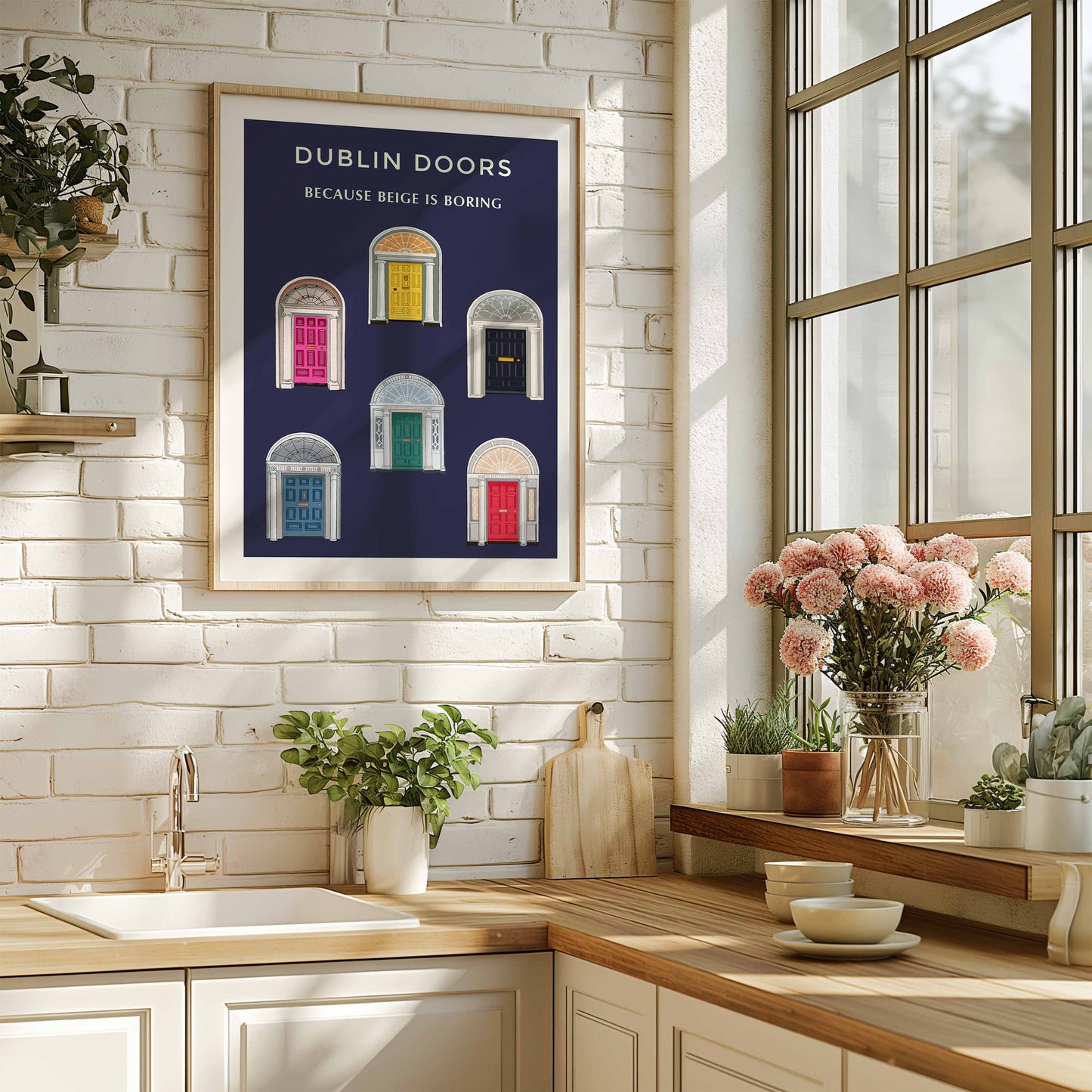 Dublin Doors Print