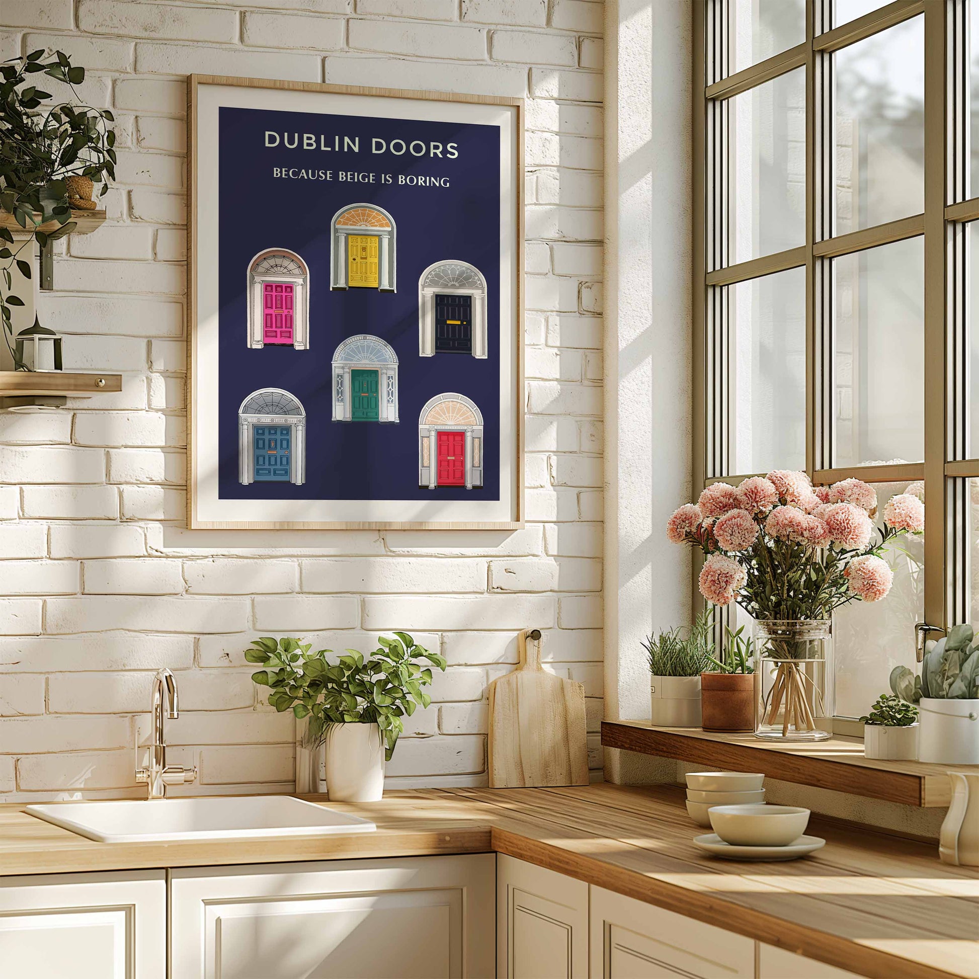 Dublin Doors Print