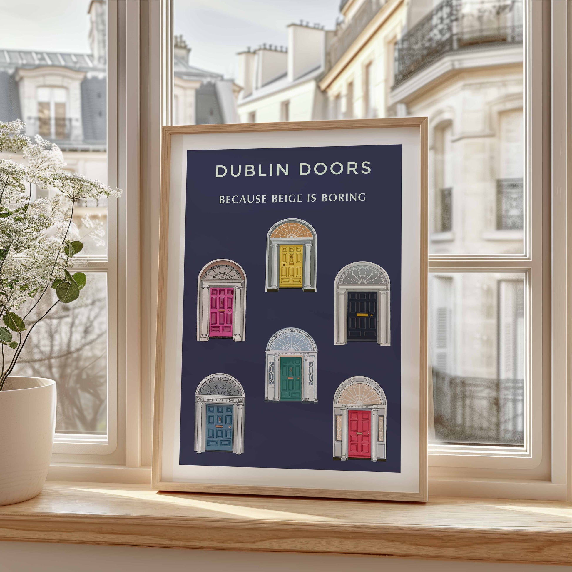 Dublin Doors Print