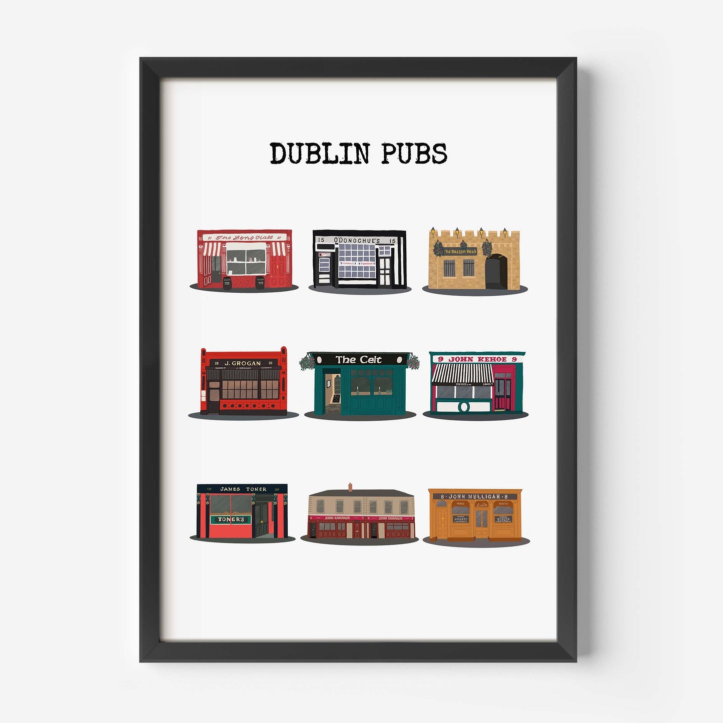 Dublin Pubs Print