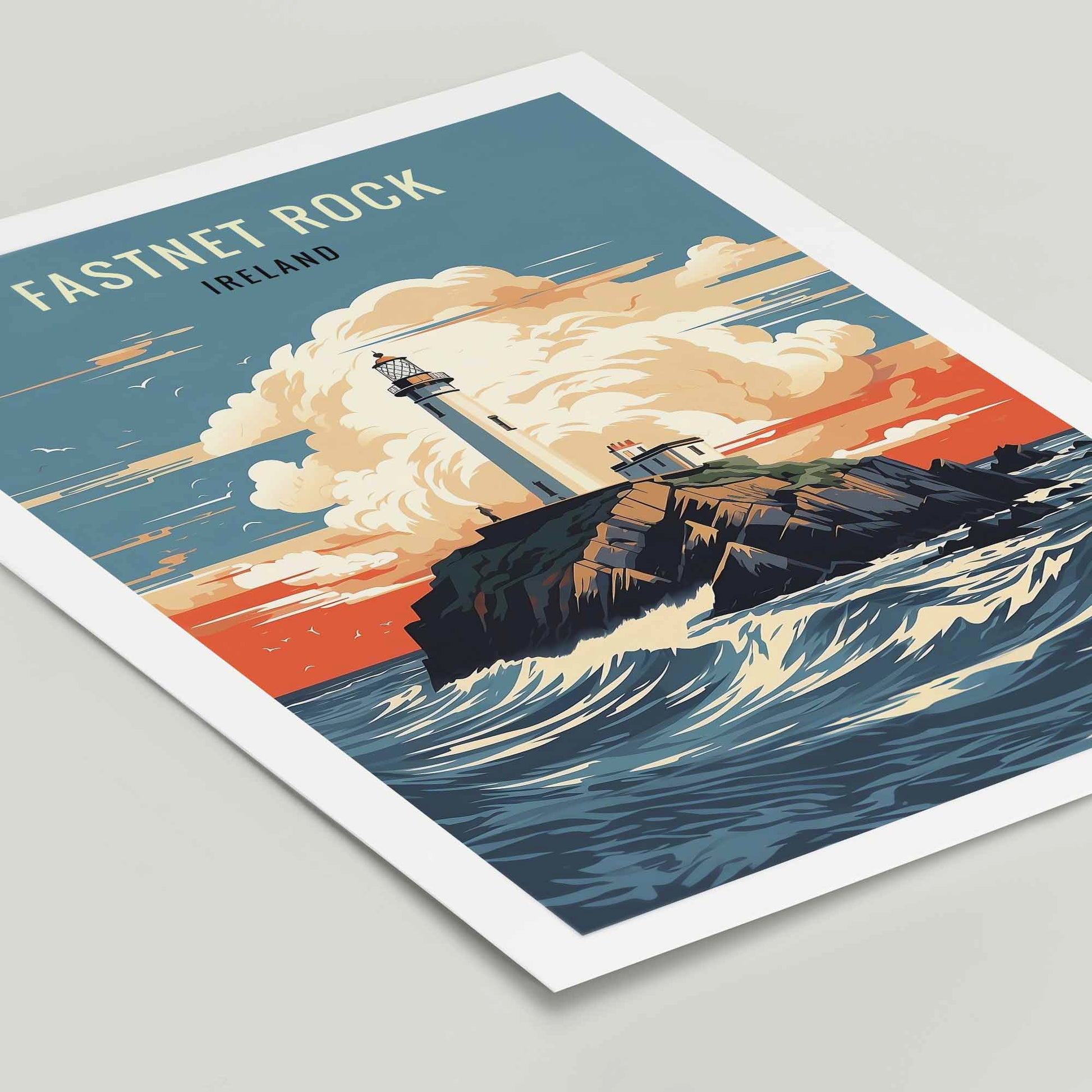 Fastnet Rock Poster