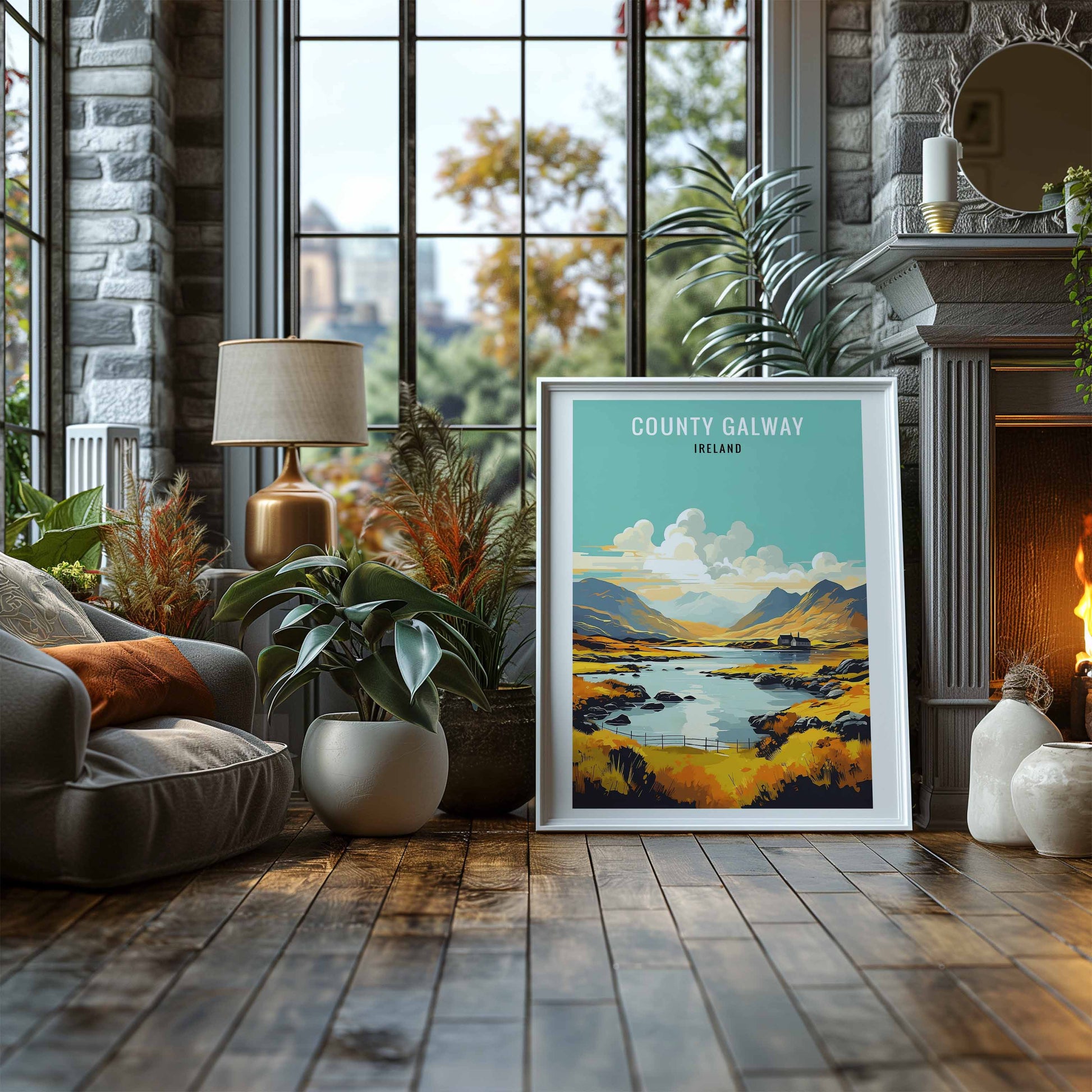 Galway Print - Breeze & Bubbles