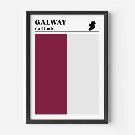 Galway Flag Print