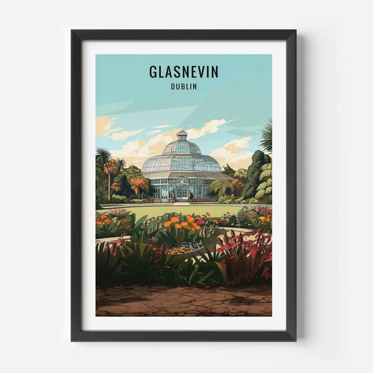 Glasnevin print black frame