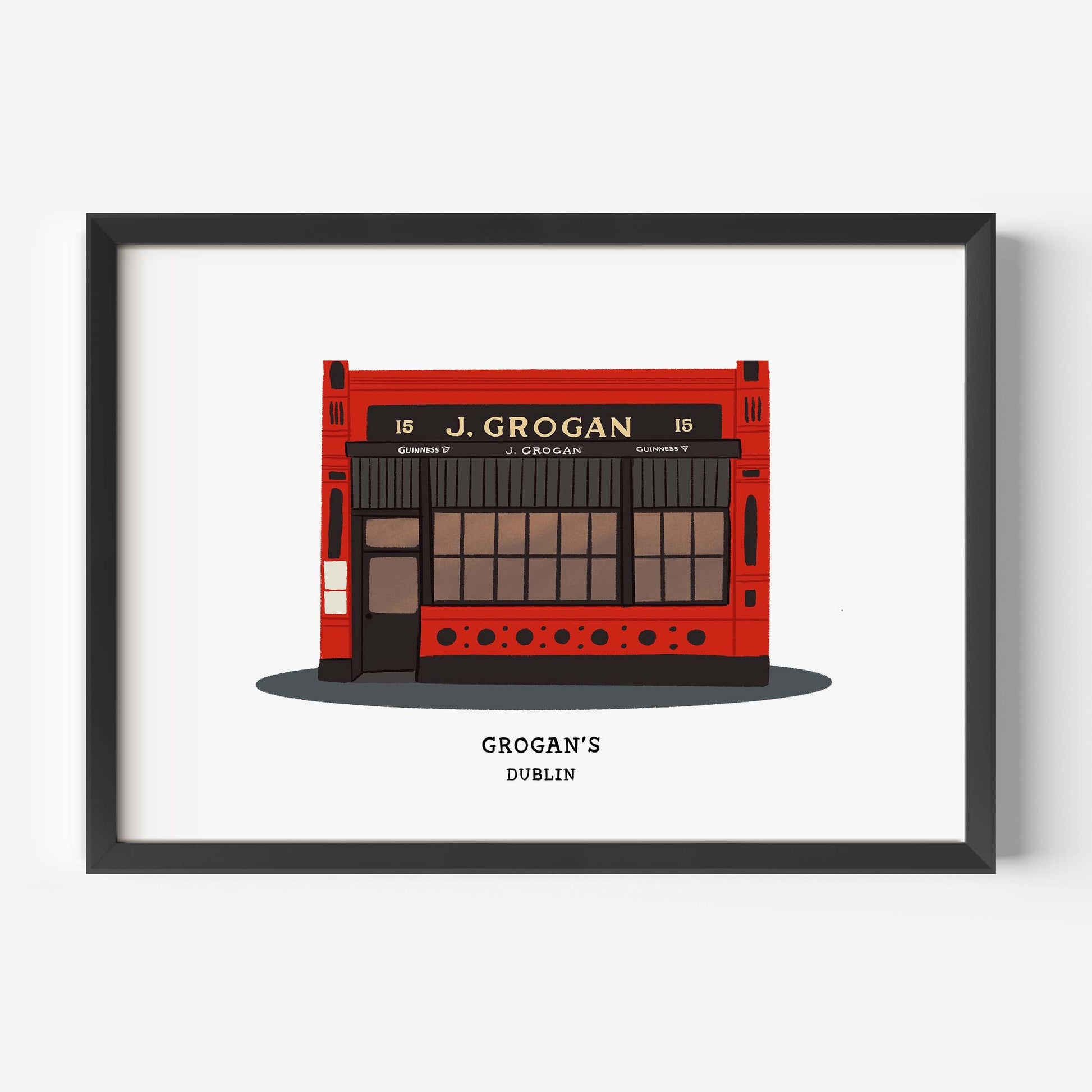 Grogans Pub Print